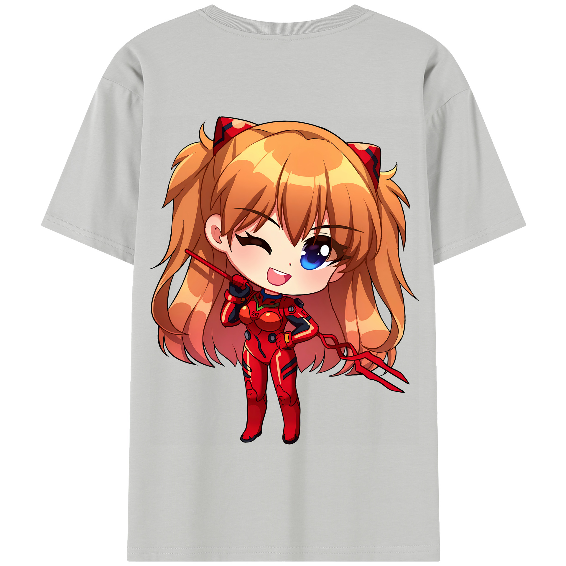（画像用） EVA 新世紀エヴァンゲリオン 綿100％半袖Tシャツ（背面プリント）