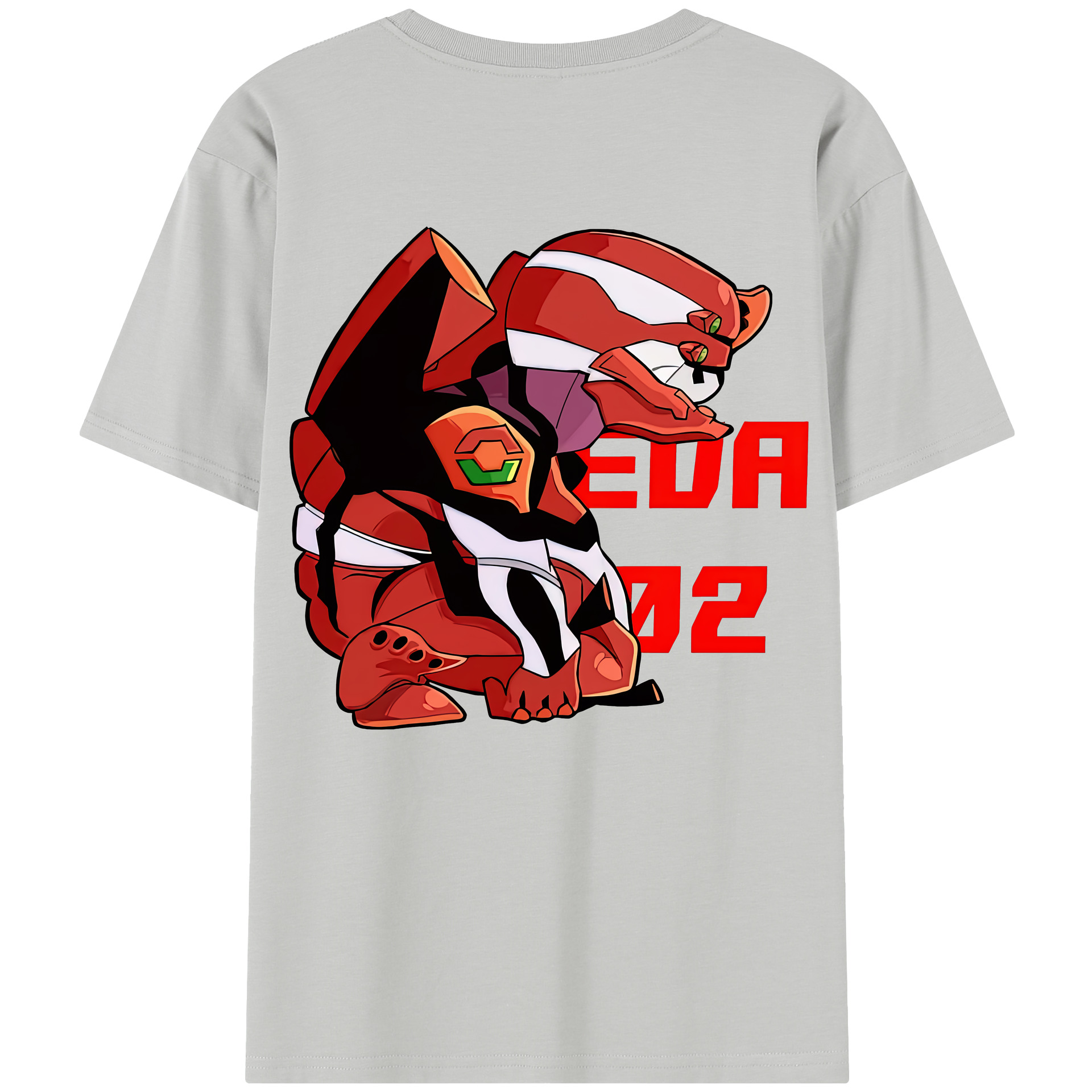 （画像用） EVA 新世紀エヴァンゲリオン 綿100％半袖Tシャツ（背面プリント）