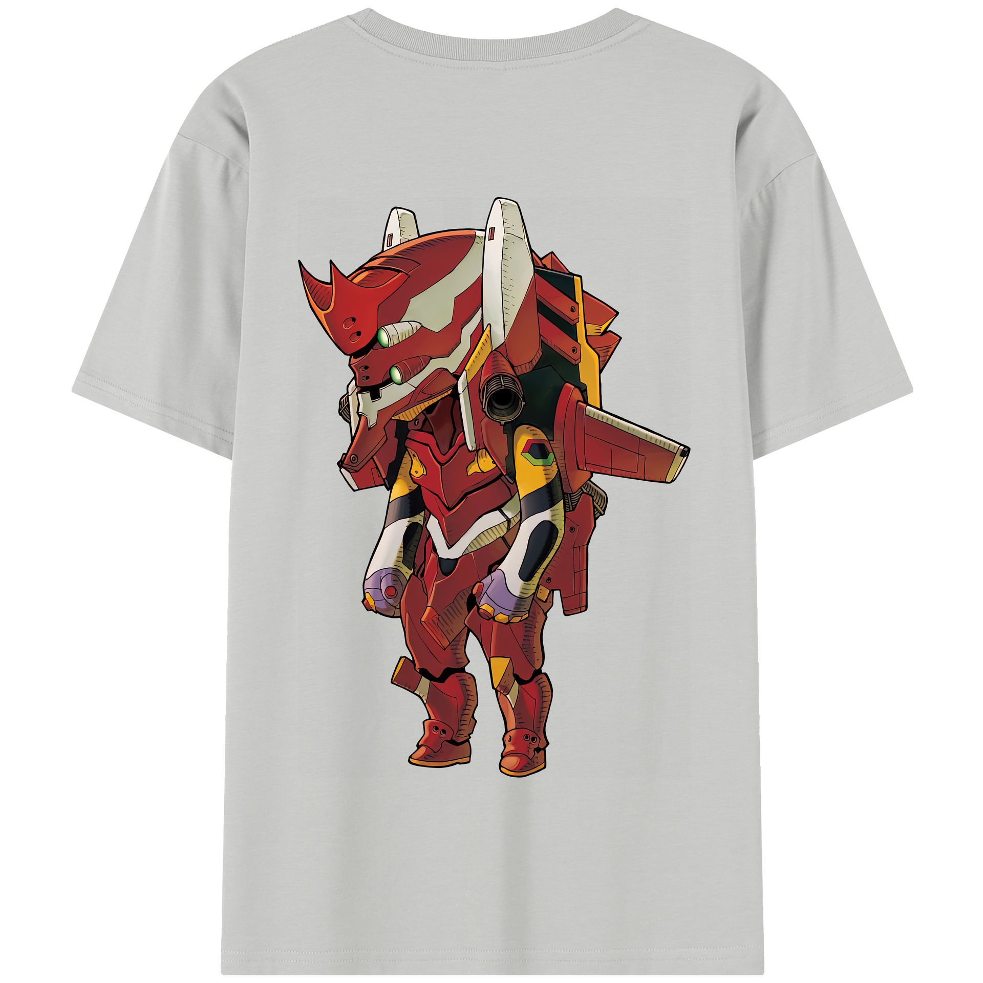 （画像用） EVA 新世紀エヴァンゲリオン 綿100％半袖Tシャツ（背面プリント）
