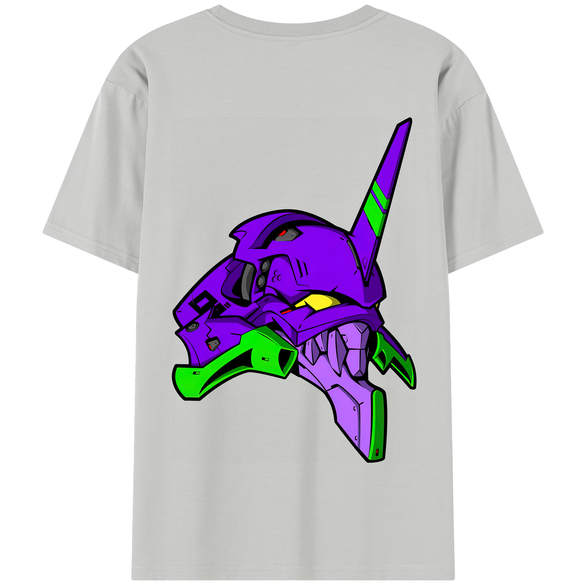 （画像用） EVA 新世紀エヴァンゲリオン 綿100％半袖Tシャツ（背面プリント）