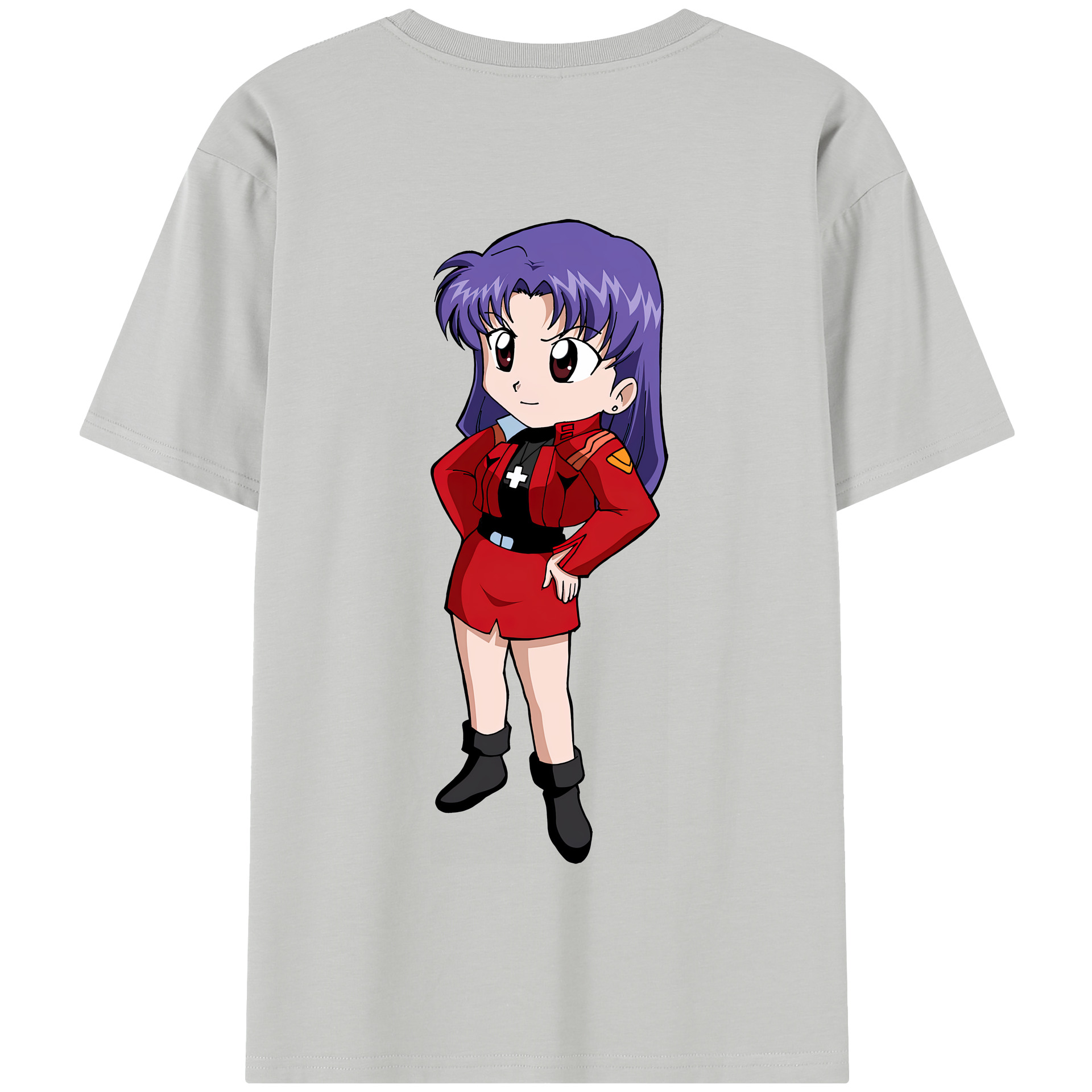 （画像用） EVA 新世紀エヴァンゲリオン 綿100％半袖Tシャツ（背面プリント）