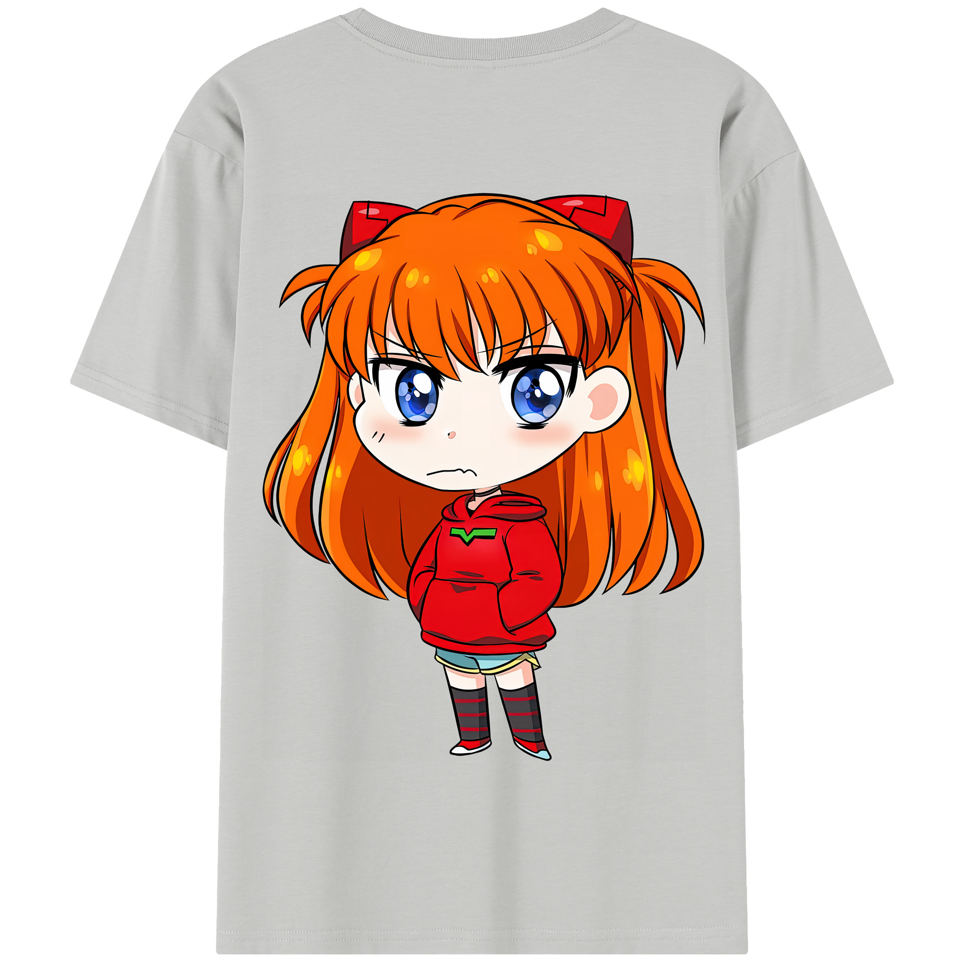 （画像用） EVA 新世紀エヴァンゲリオン 綿100％半袖Tシャツ（背面プリント）