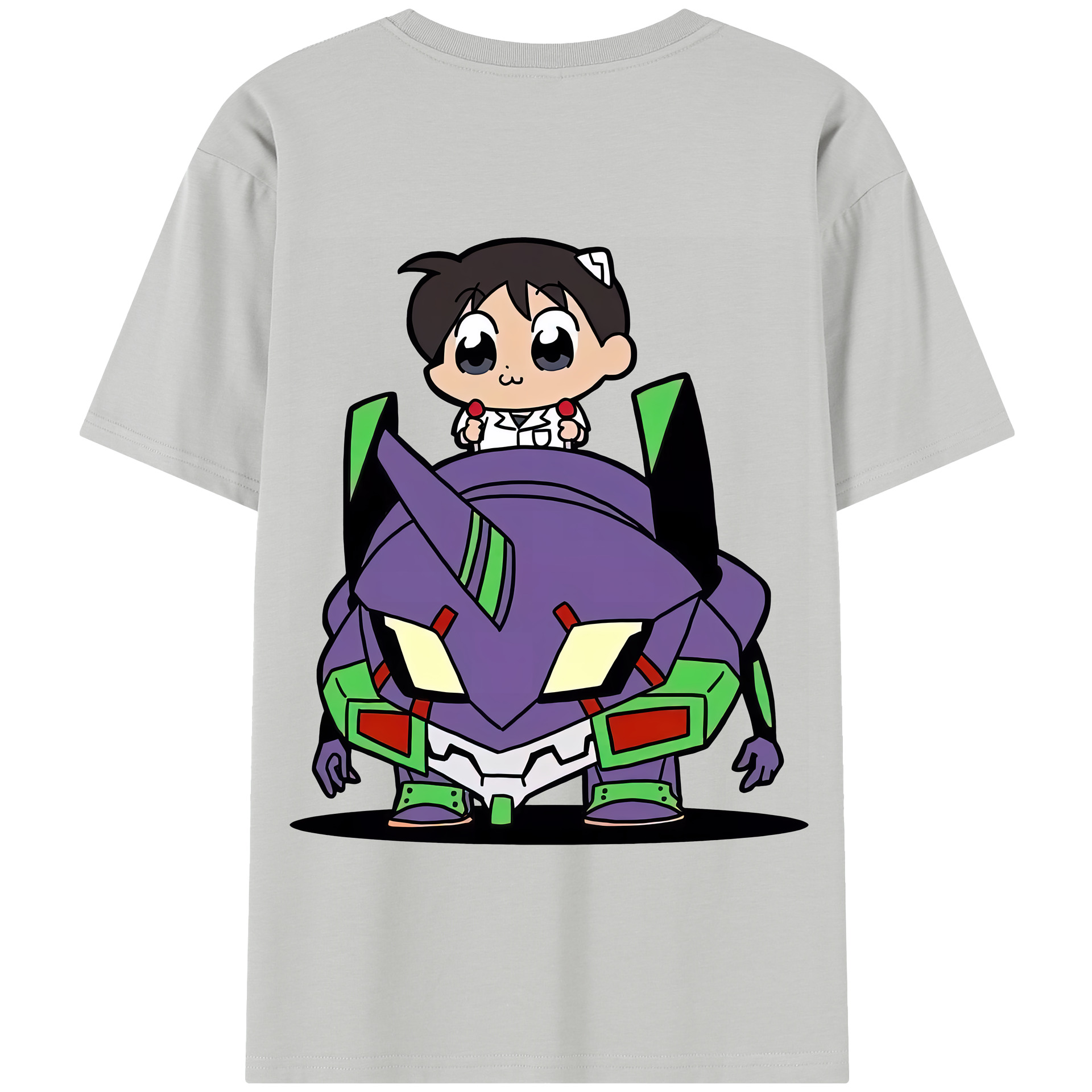 （画像用） EVA 新世紀エヴァンゲリオン 綿100％半袖Tシャツ（背面プリント）