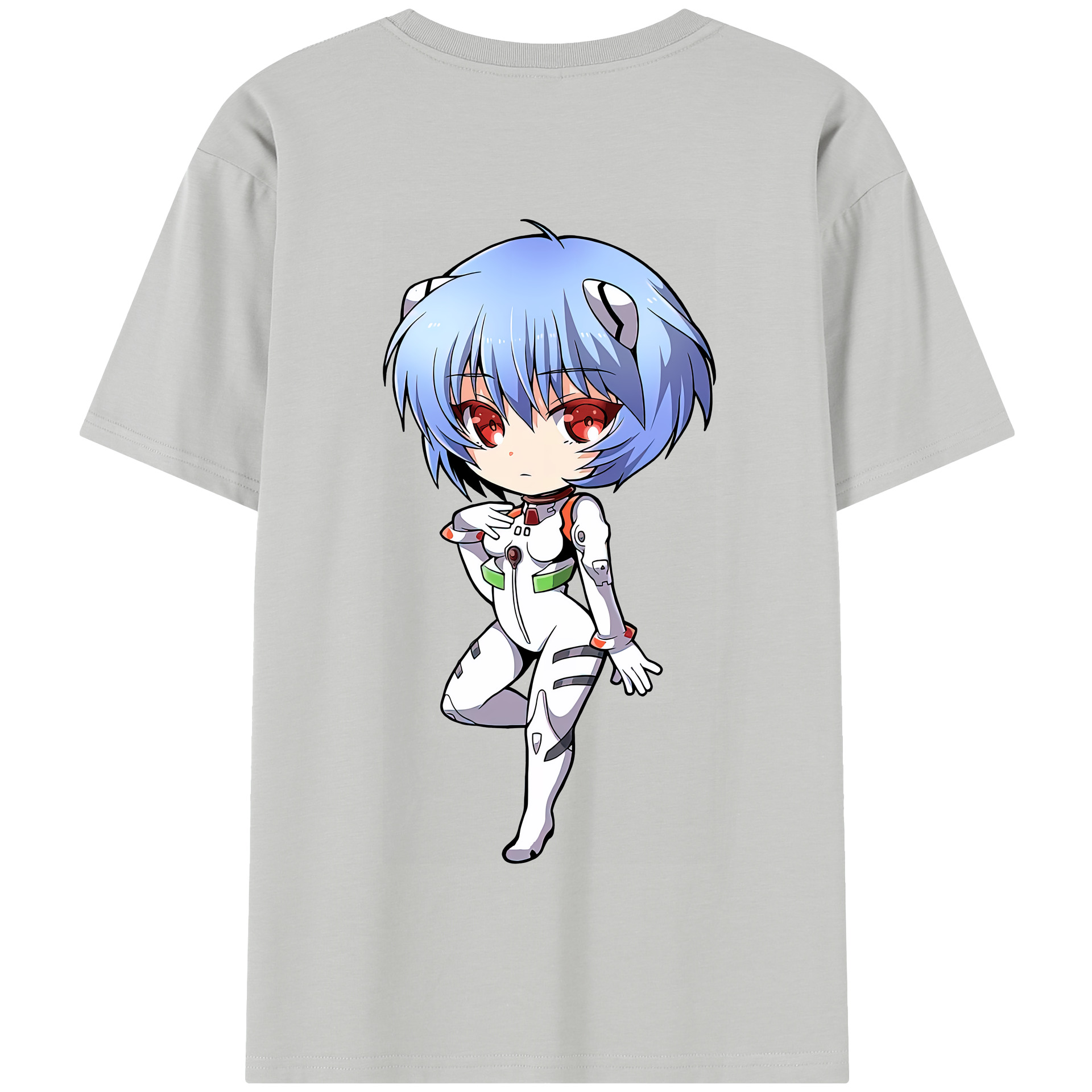 （画像用） EVA 新世紀エヴァンゲリオン 綿100％半袖Tシャツ（背面プリント）