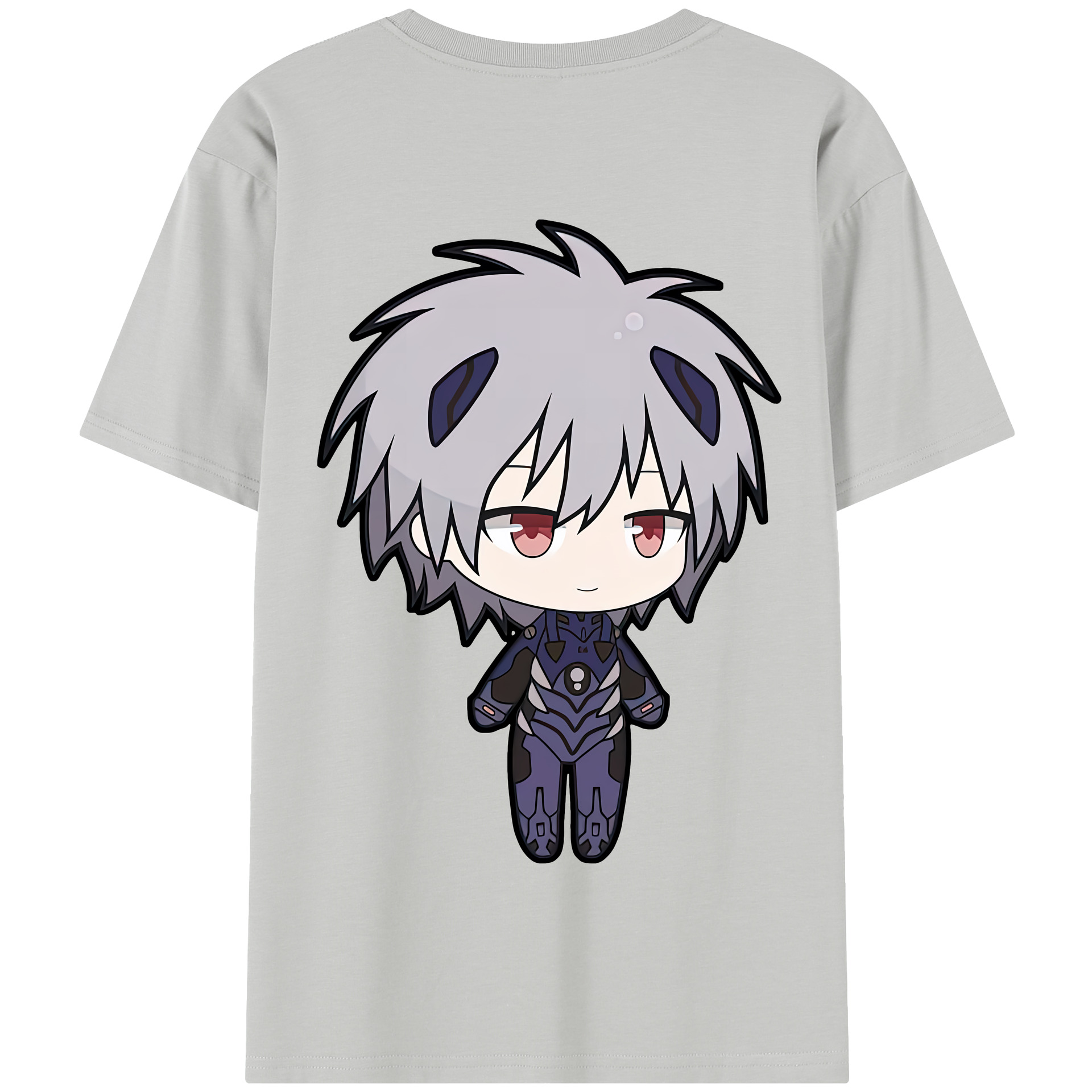 （画像用） EVA 新世紀エヴァンゲリオン 綿100％半袖Tシャツ（背面プリント）