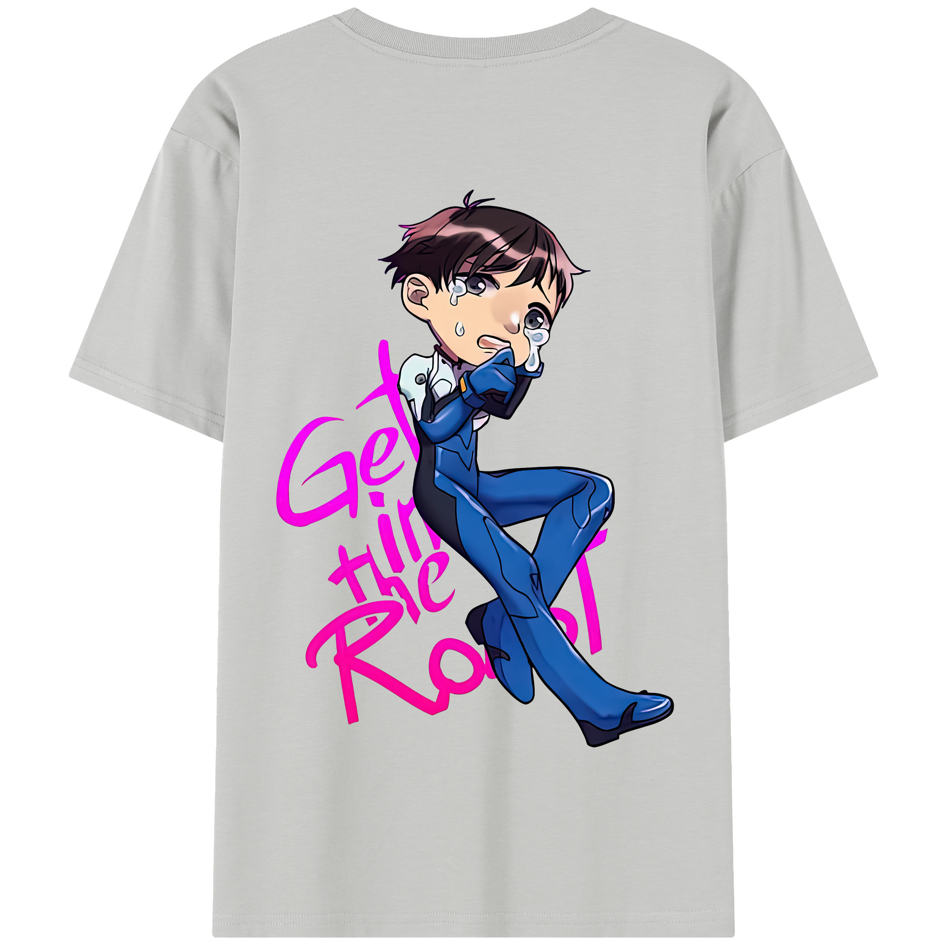 （画像用） EVA 新世紀エヴァンゲリオン 綿100％半袖Tシャツ（背面プリント）