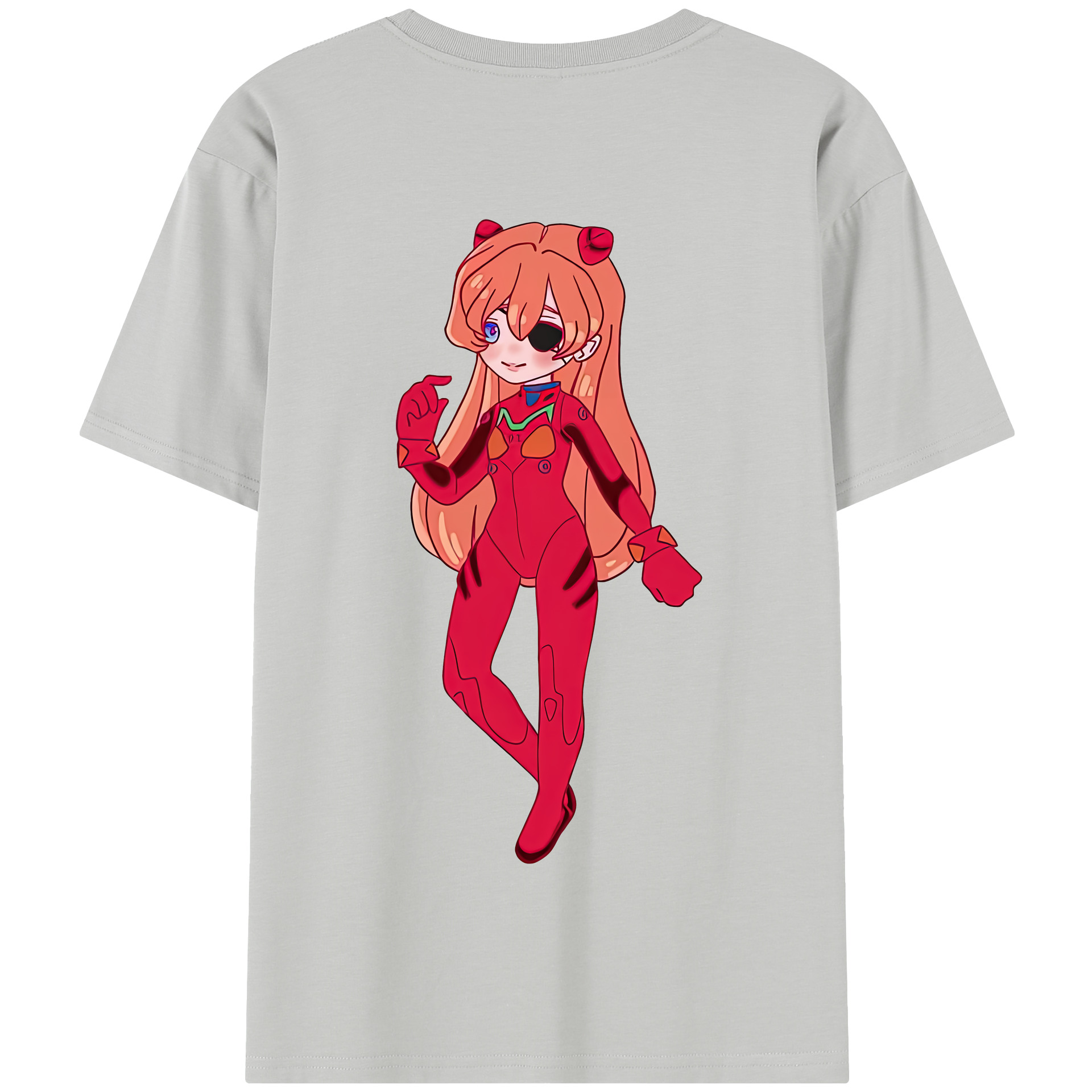 （画像用） EVA 新世紀エヴァンゲリオン 綿100％半袖Tシャツ（背面プリント）