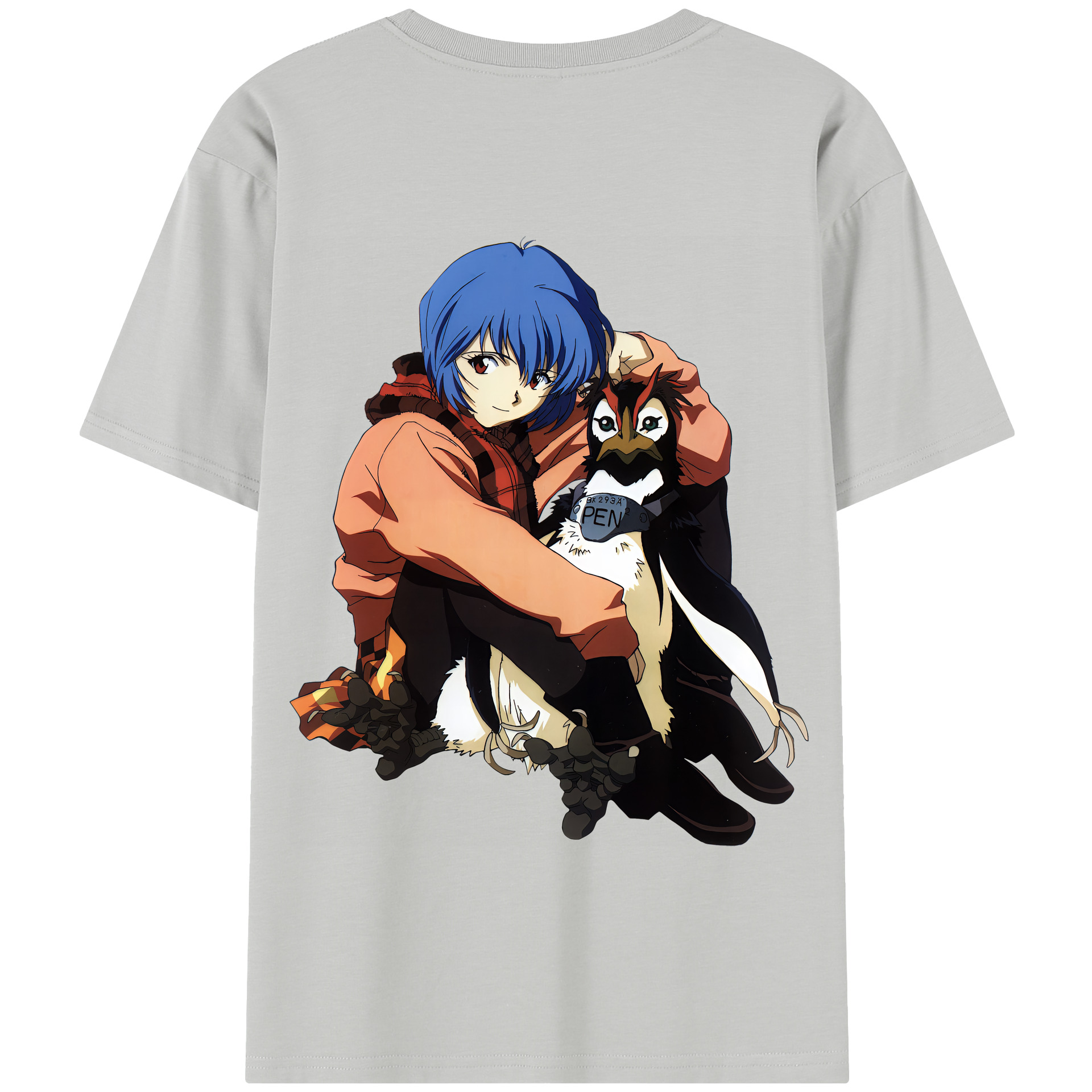 （画像用） EVA 新世紀エヴァンゲリオン 綿100％半袖Tシャツ（背面プリント）