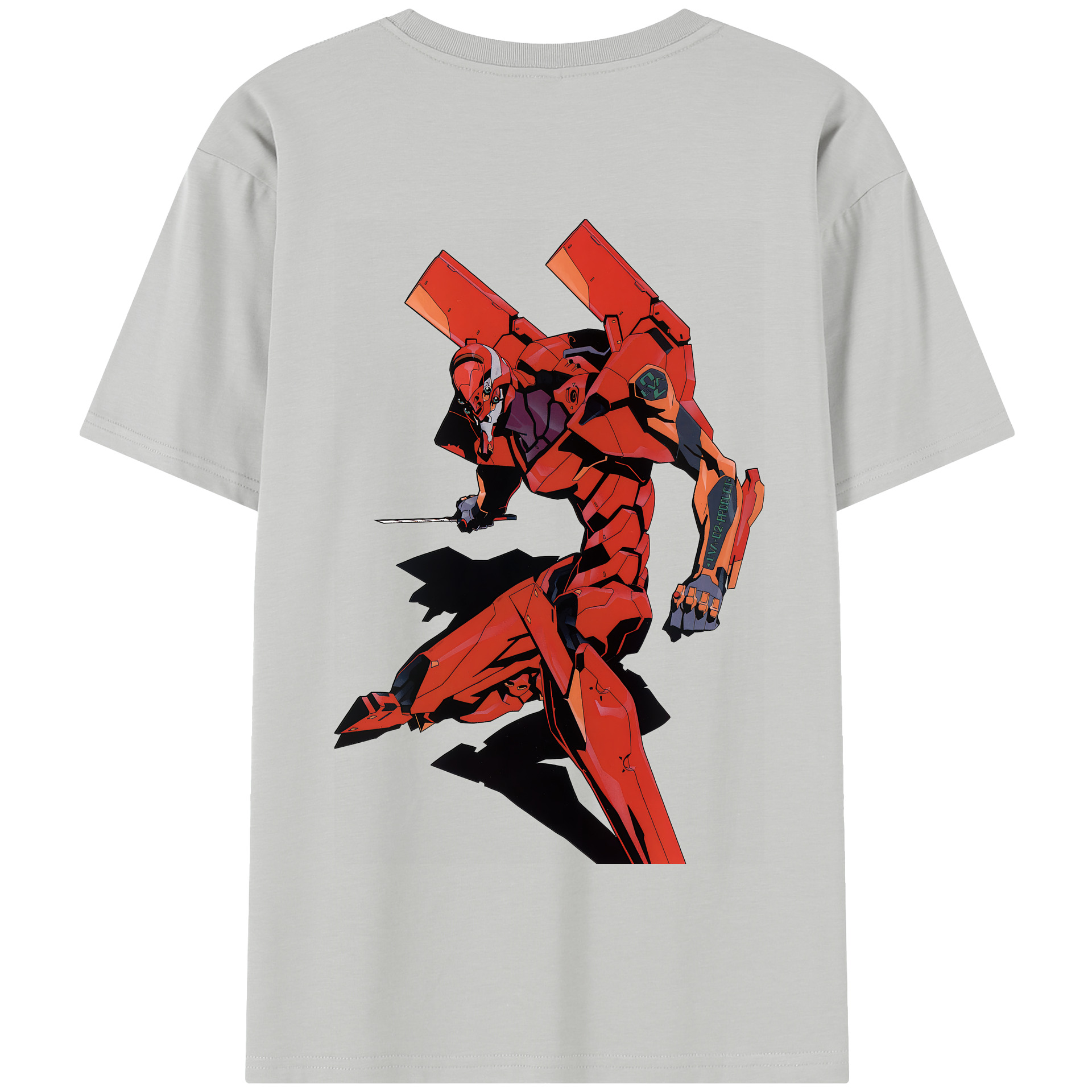 （画像用） EVA 新世紀エヴァンゲリオン 綿100％半袖Tシャツ（背面プリント）