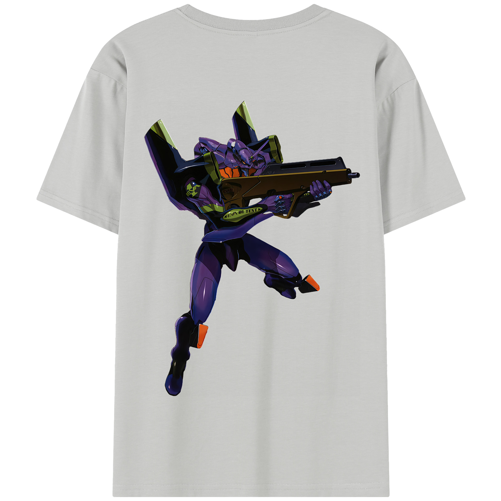 （画像用） EVA 新世紀エヴァンゲリオン 綿100％半袖Tシャツ（背面プリント）