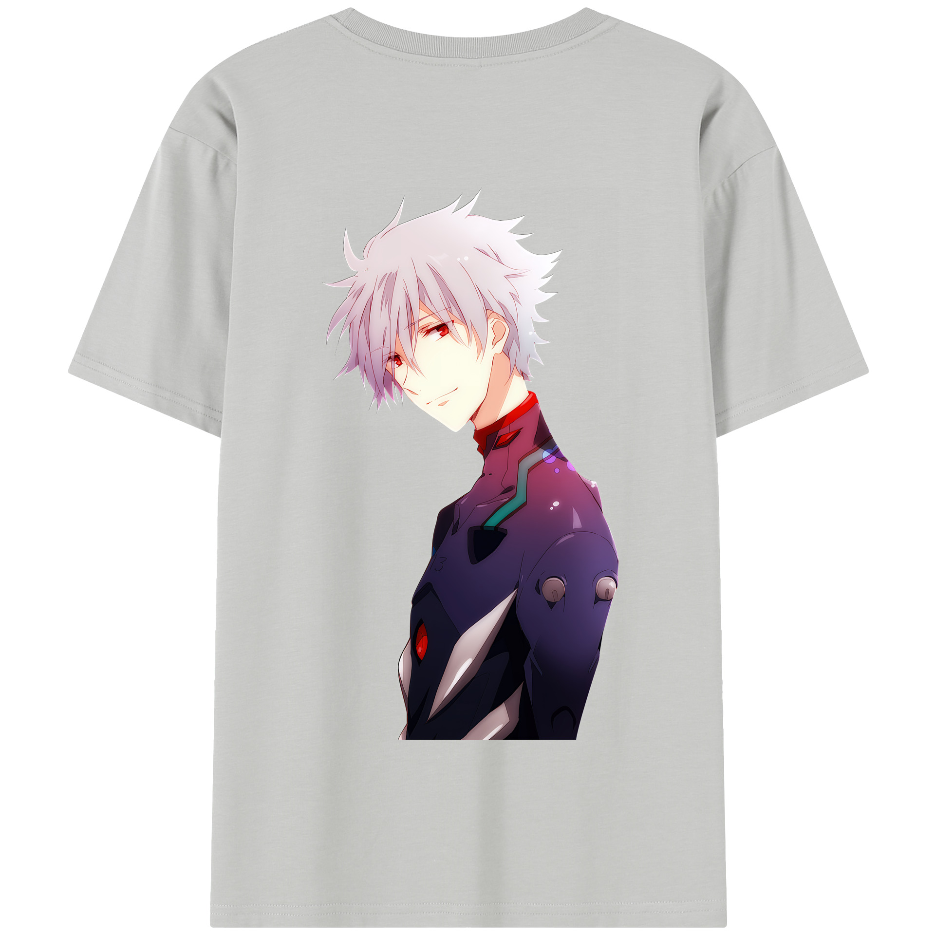 （画像用） EVA 新世紀エヴァンゲリオン 綿100％半袖Tシャツ（背面プリント）