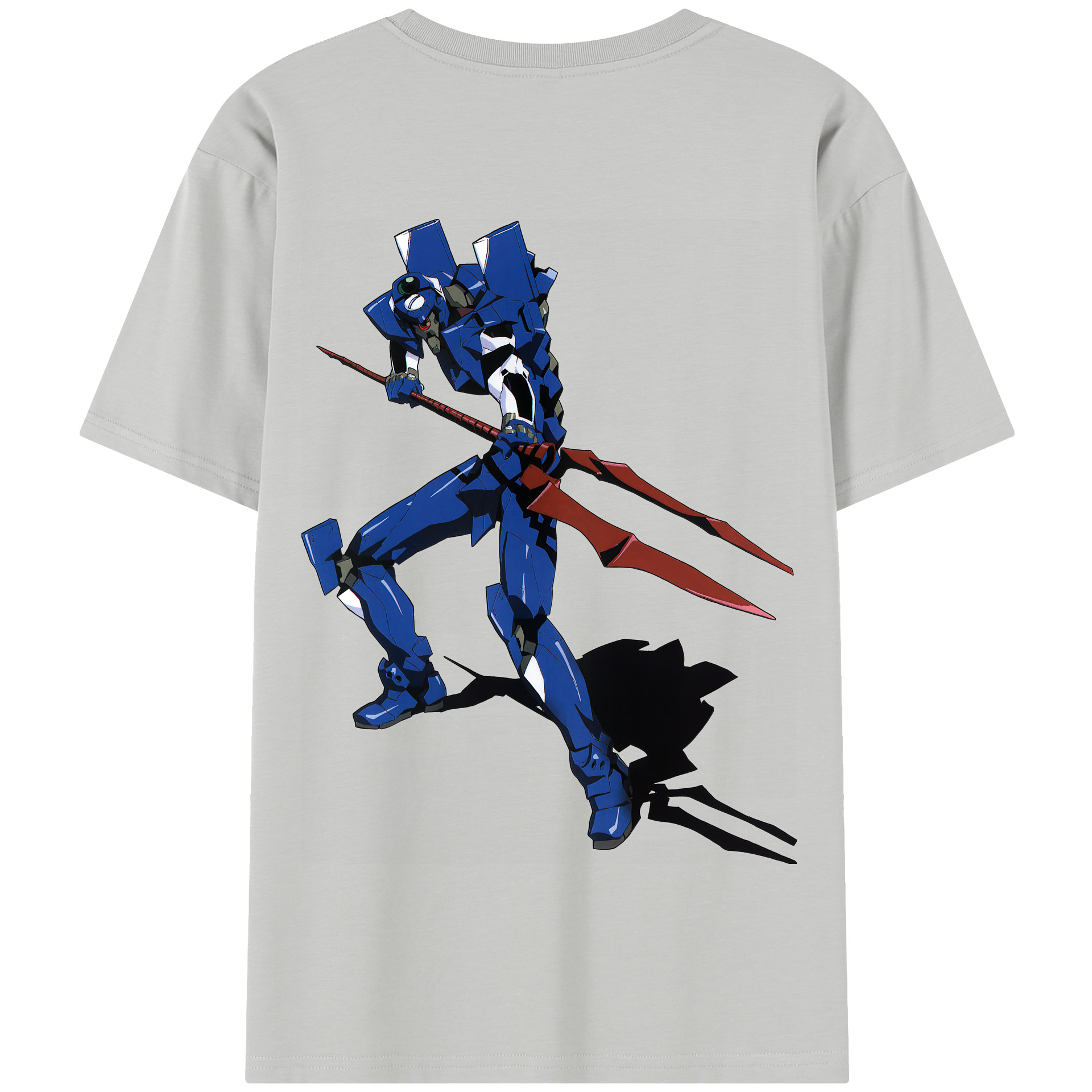 （画像用） EVA 新世紀エヴァンゲリオン 綿100％半袖Tシャツ（背面プリント）