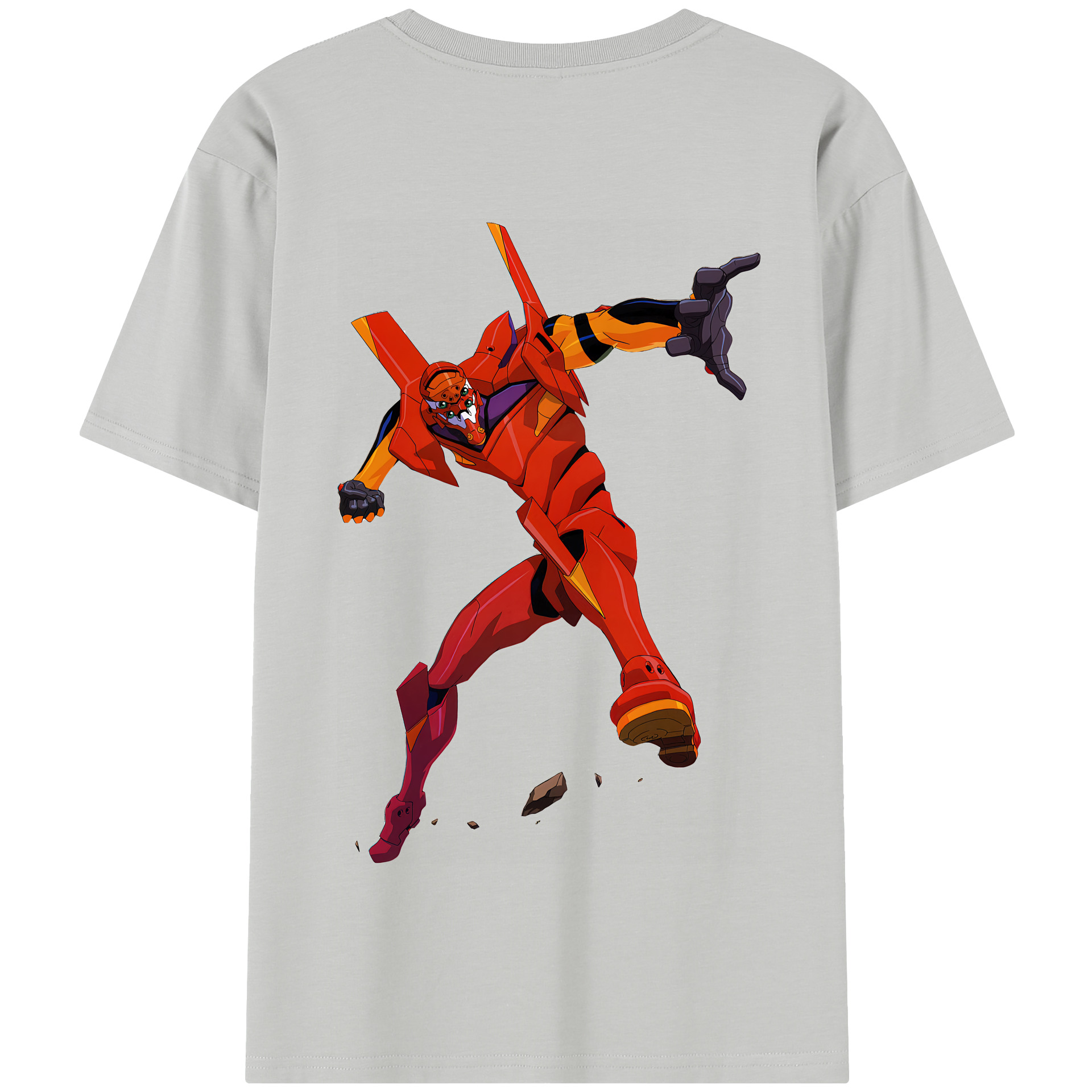 （画像用） EVA 新世紀エヴァンゲリオン 綿100％半袖Tシャツ（背面プリント）