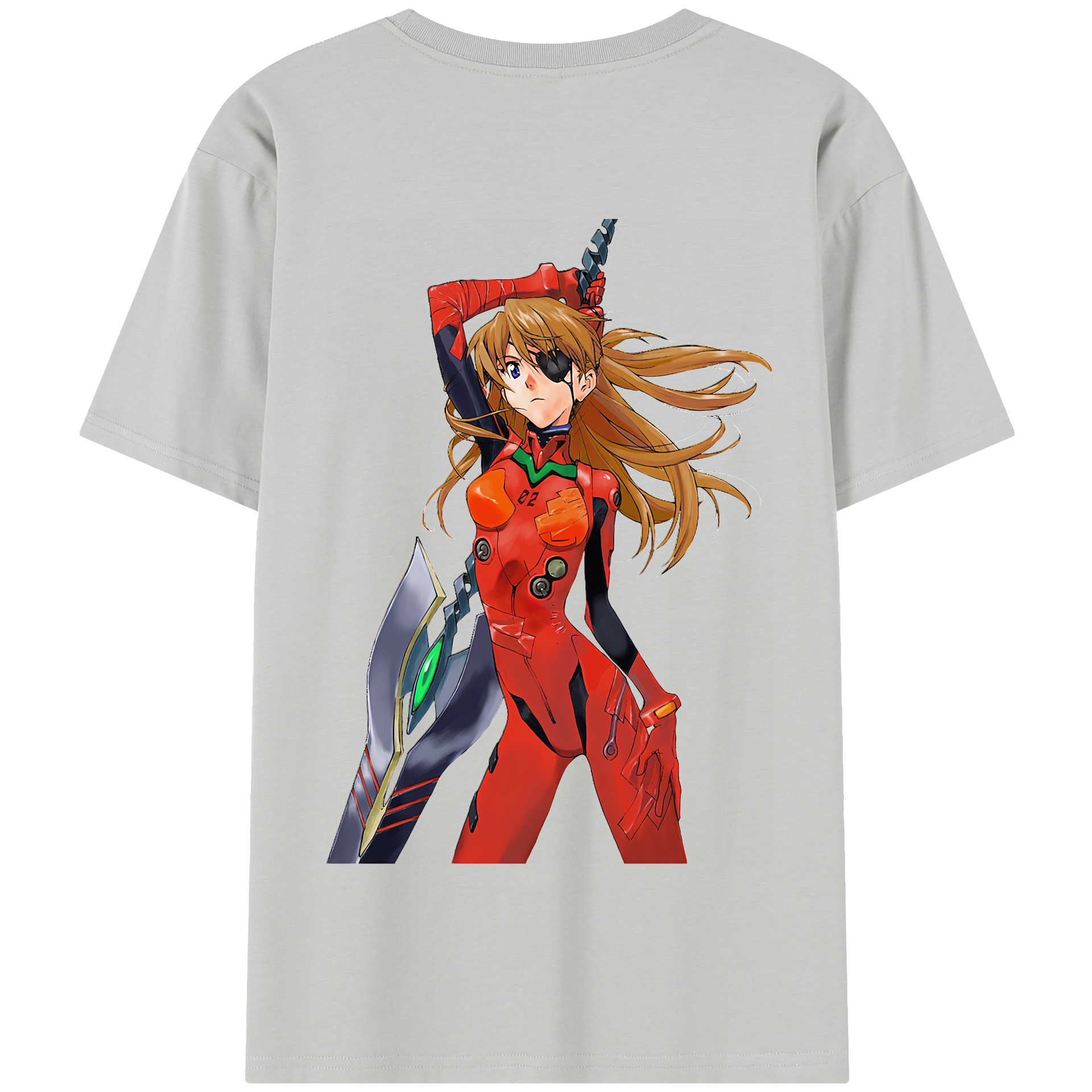 （画像用） EVA 新世紀エヴァンゲリオン 綿100％半袖Tシャツ（背面プリント）