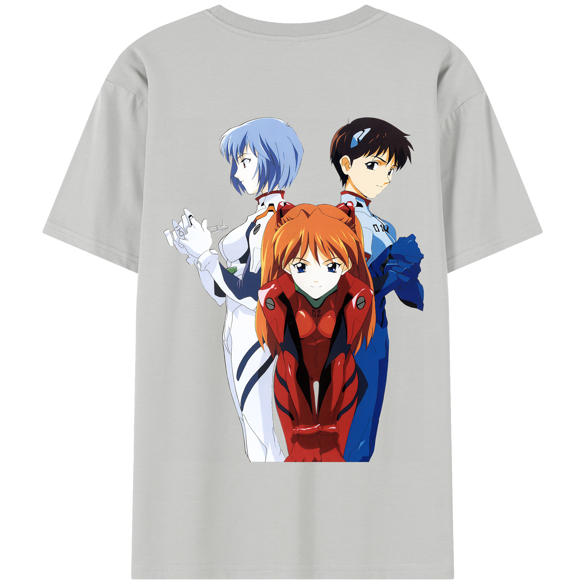 （画像用） EVA 新世紀エヴァンゲリオン 綿100％半袖Tシャツ（背面プリント）