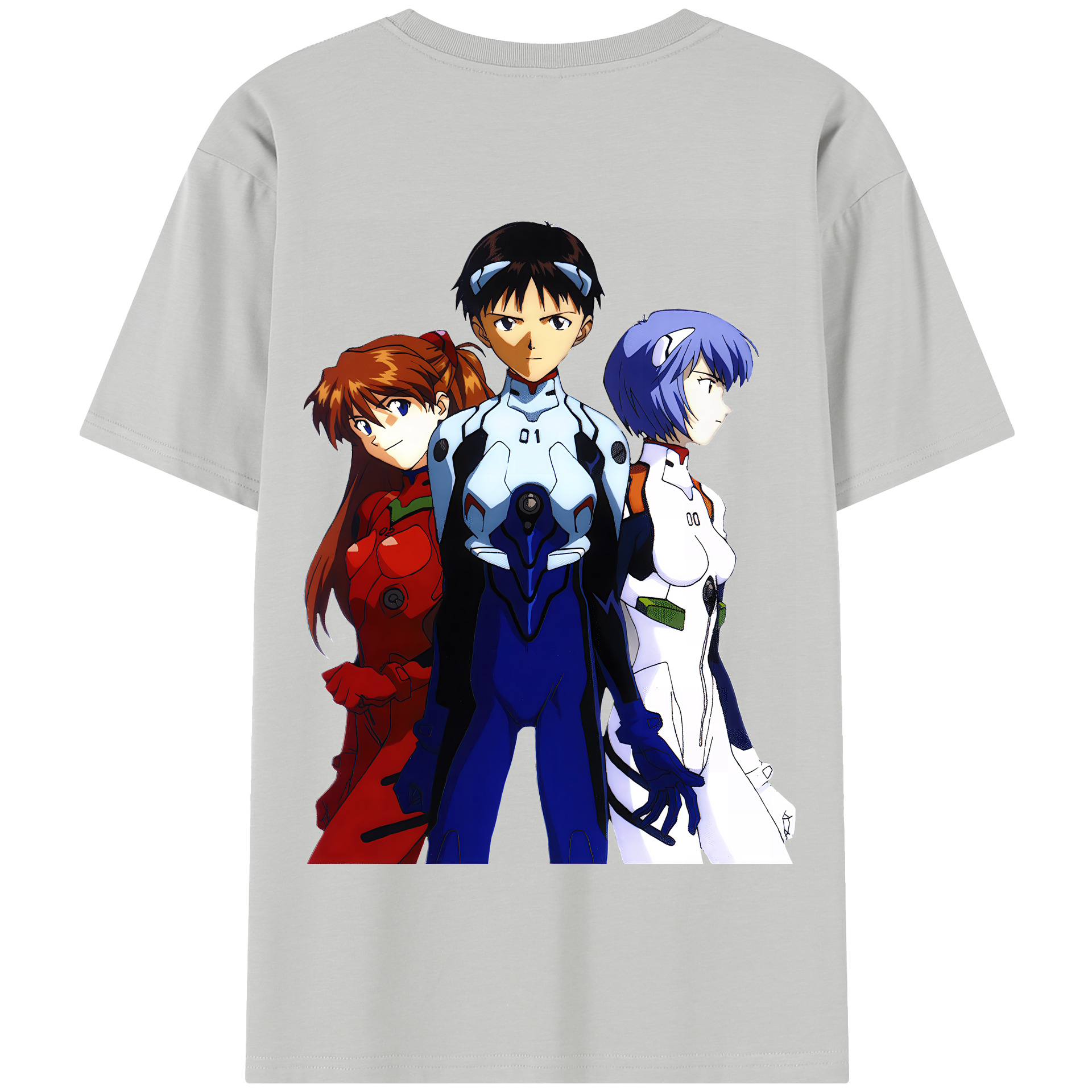 （画像用） EVA 新世紀エヴァンゲリオン 綿100％半袖Tシャツ（背面プリント）