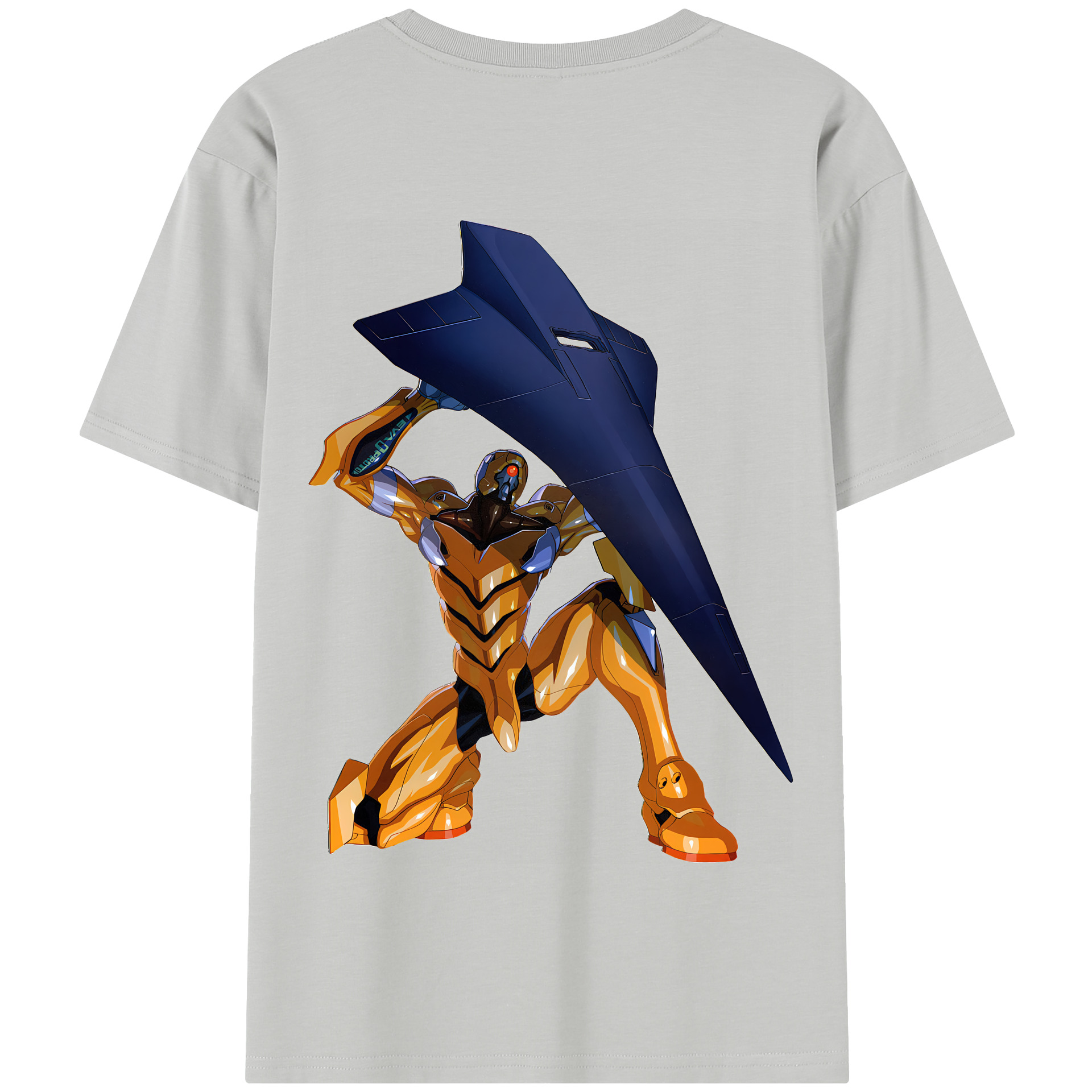 （画像用） EVA 新世紀エヴァンゲリオン 綿100％半袖Tシャツ（背面プリント）