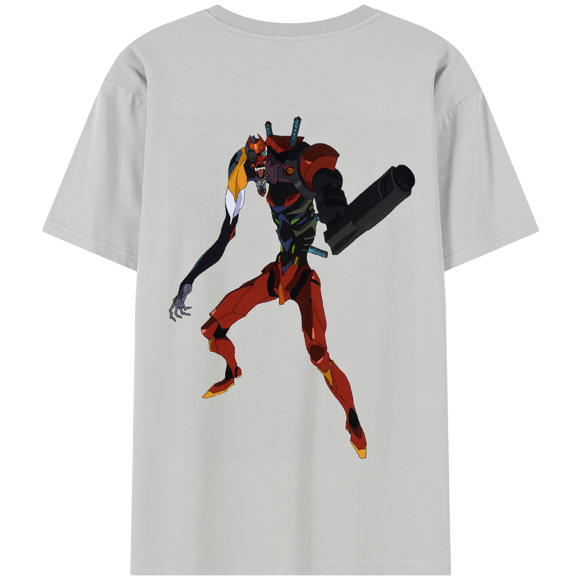 （画像用） EVA 新世紀エヴァンゲリオン 綿100％半袖Tシャツ（背面プリント）