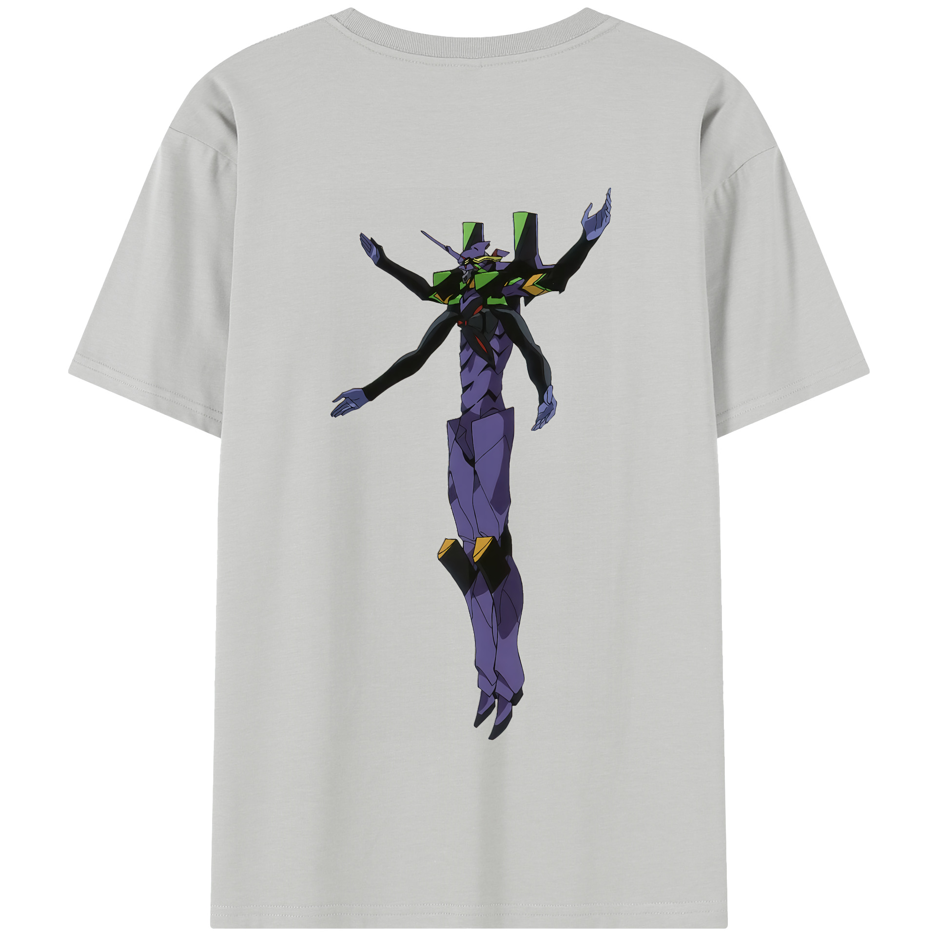 （画像用） EVA 新世紀エヴァンゲリオン 綿100％半袖Tシャツ（背面プリント）