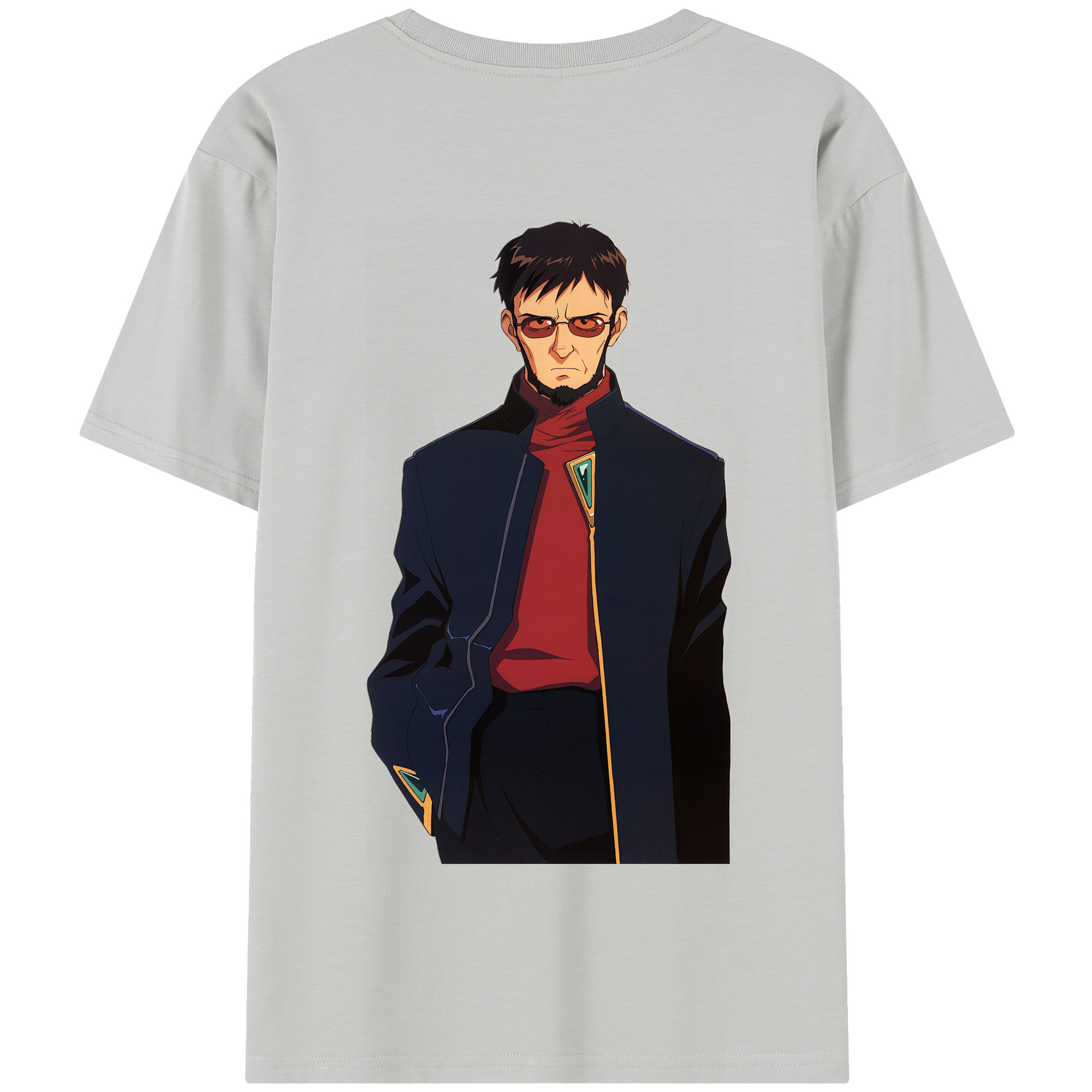 （画像用） EVA 新世紀エヴァンゲリオン 綿100％半袖Tシャツ（背面プリント）