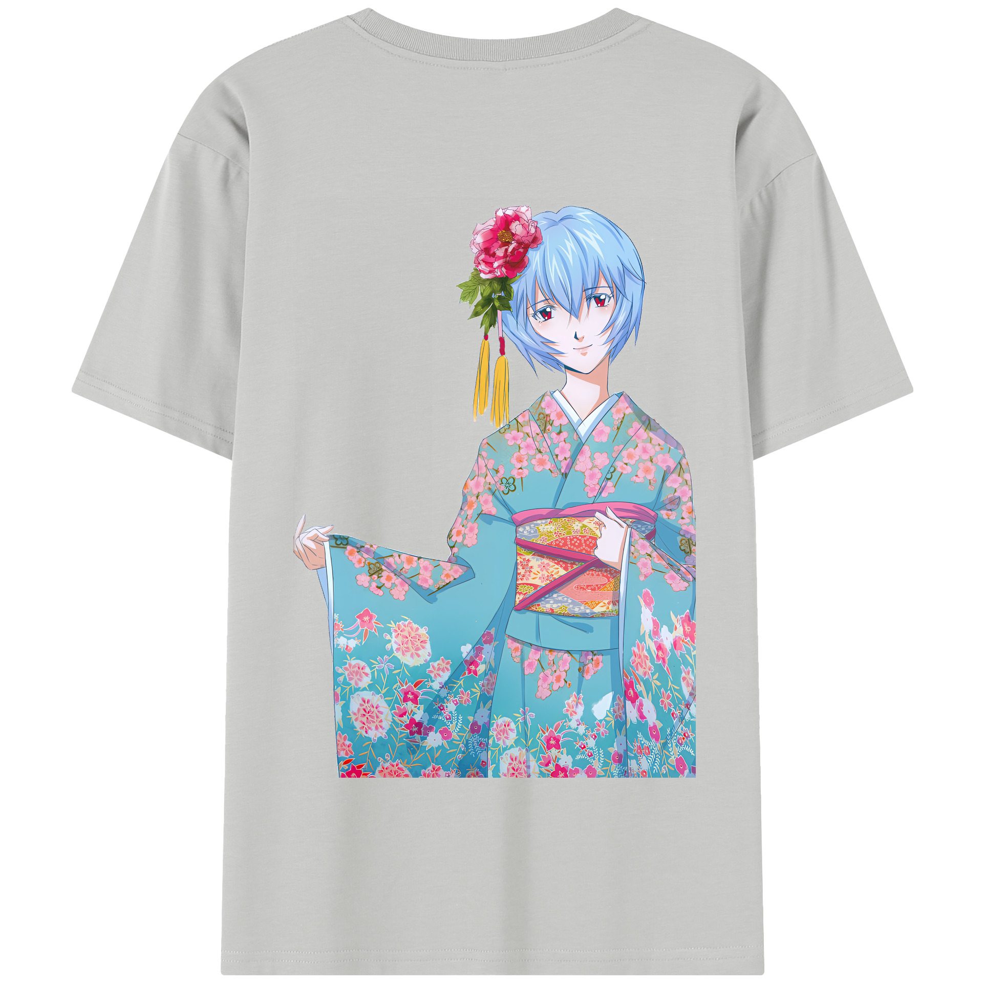（画像用） EVA 新世紀エヴァンゲリオン 綿100％半袖Tシャツ（背面プリント）
