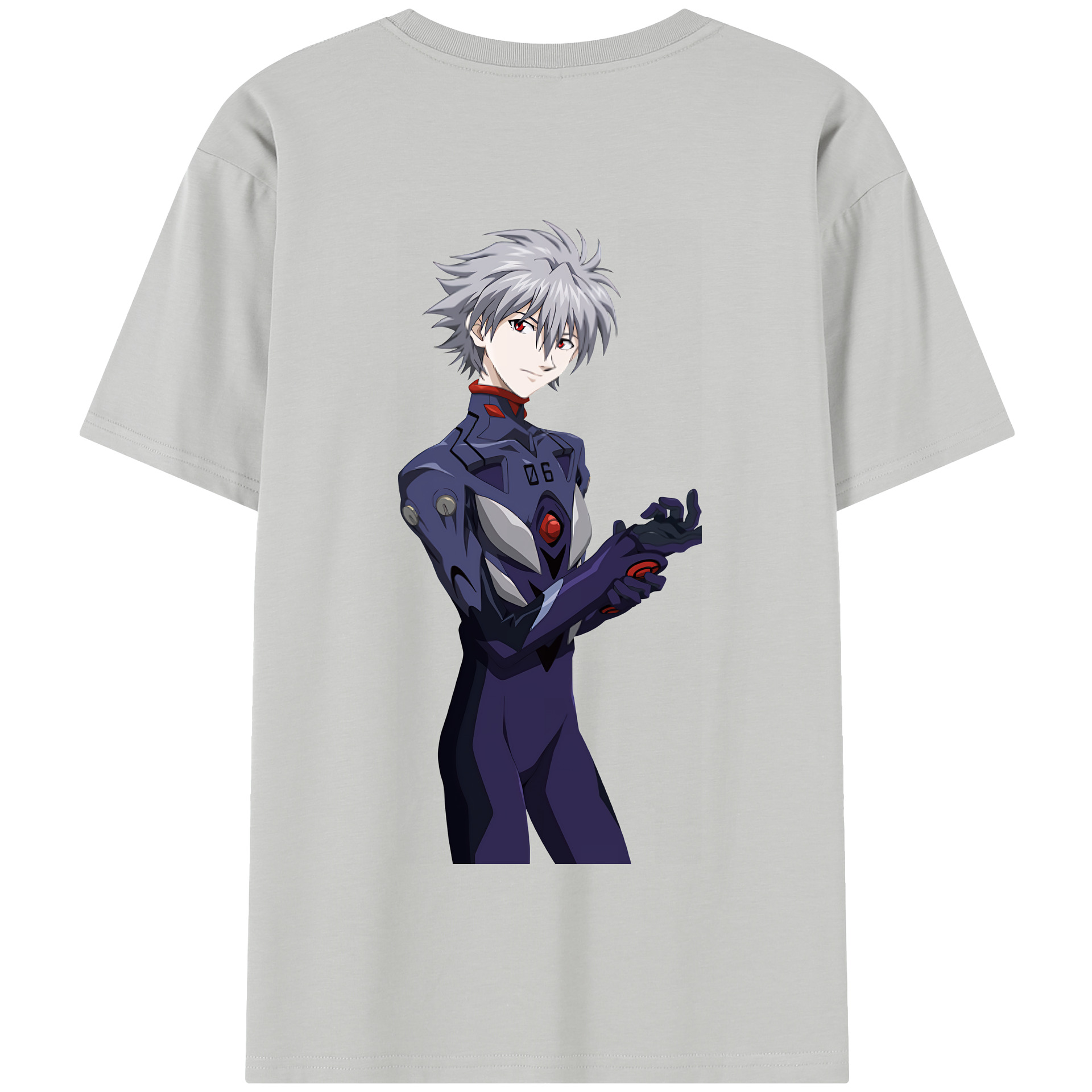 （画像用） EVA 新世紀エヴァンゲリオン 綿100％半袖Tシャツ（背面プリント）