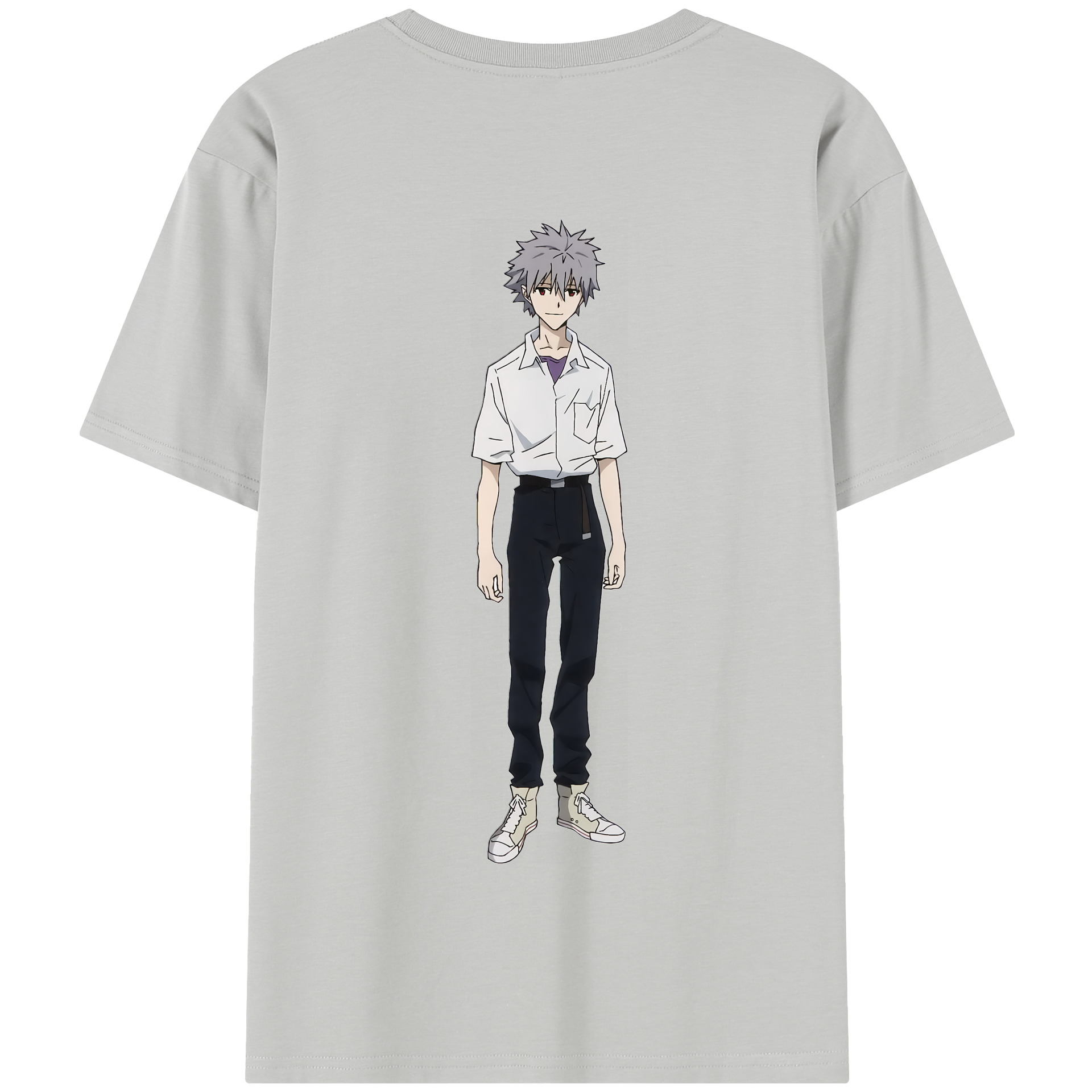 （画像用） EVA 新世紀エヴァンゲリオン 綿100％半袖Tシャツ（背面プリント）