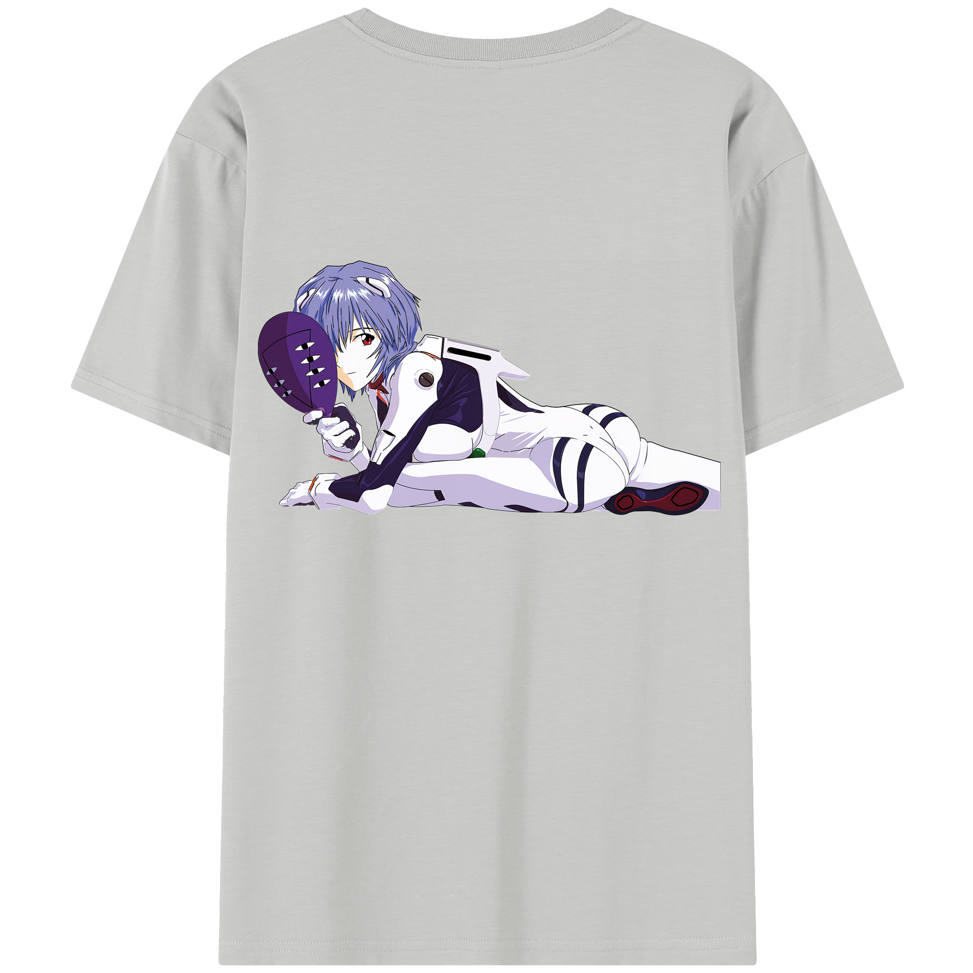 （画像用） EVA 新世紀エヴァンゲリオン 綿100％半袖Tシャツ（背面プリント）