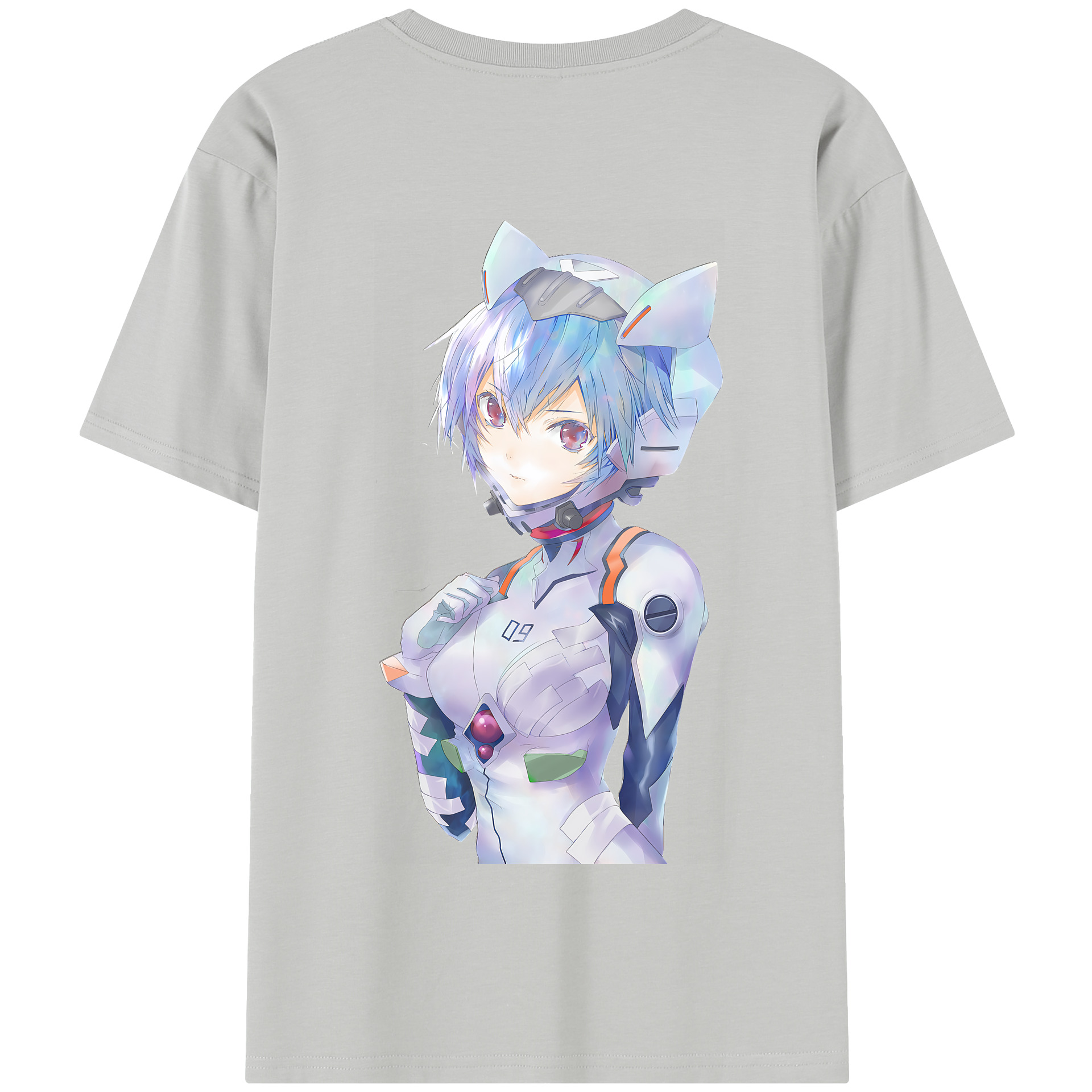 （画像用） EVA 新世紀エヴァンゲリオン 綿100％半袖Tシャツ（背面プリント）