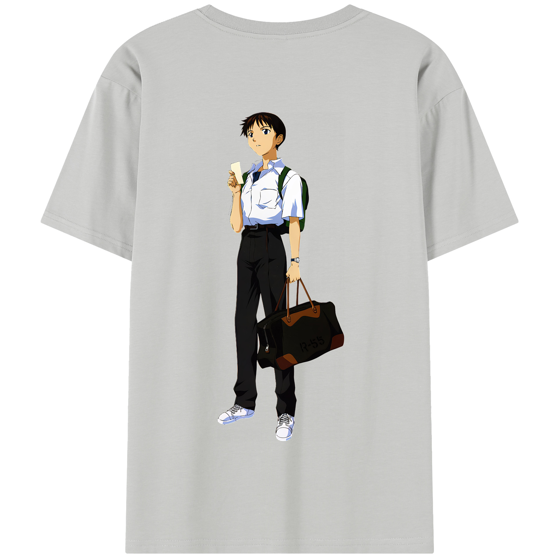 （画像用） EVA 新世紀エヴァンゲリオン 綿100％半袖Tシャツ（背面プリント）