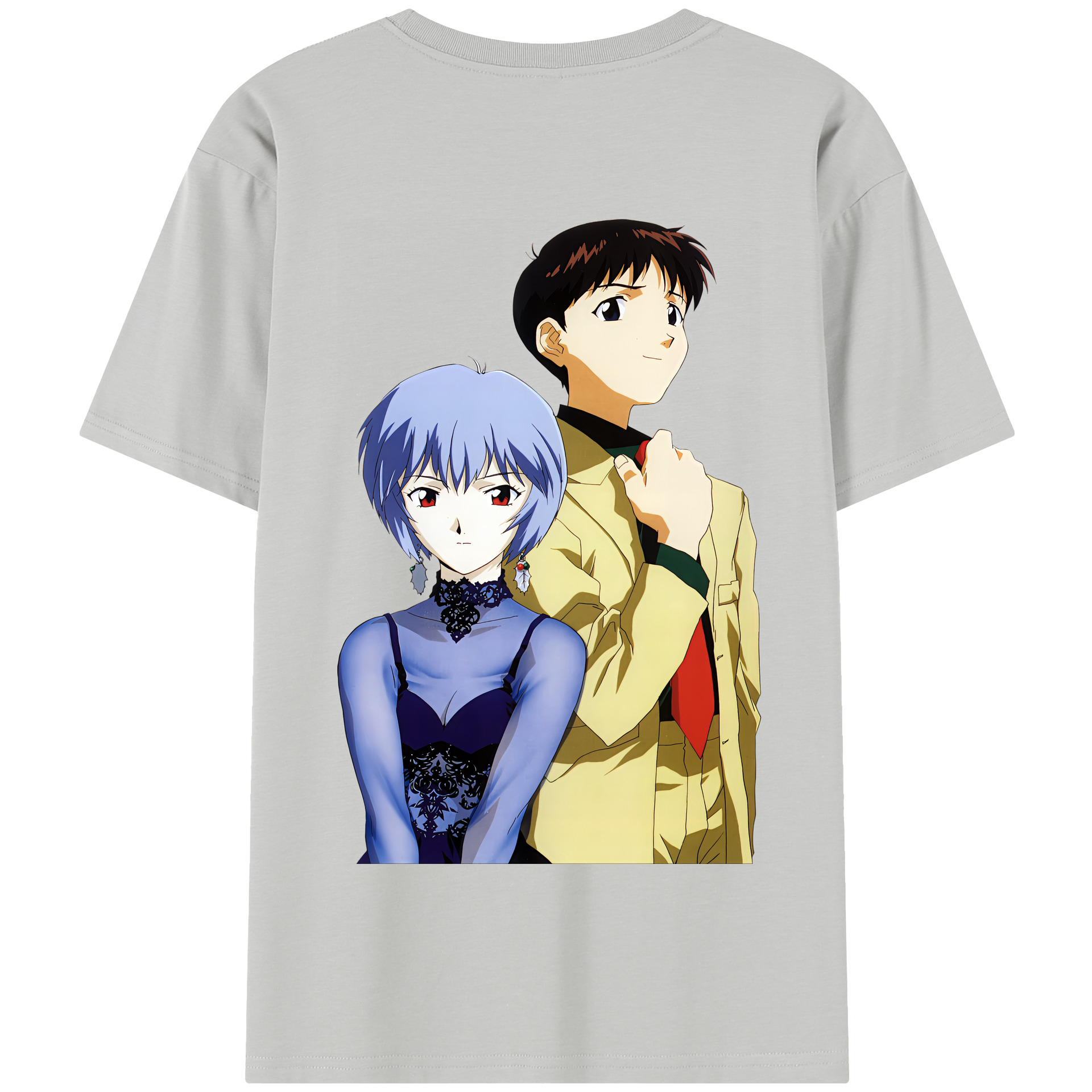 （画像用） EVA 新世紀エヴァンゲリオン 綿100％半袖Tシャツ（背面プリント）