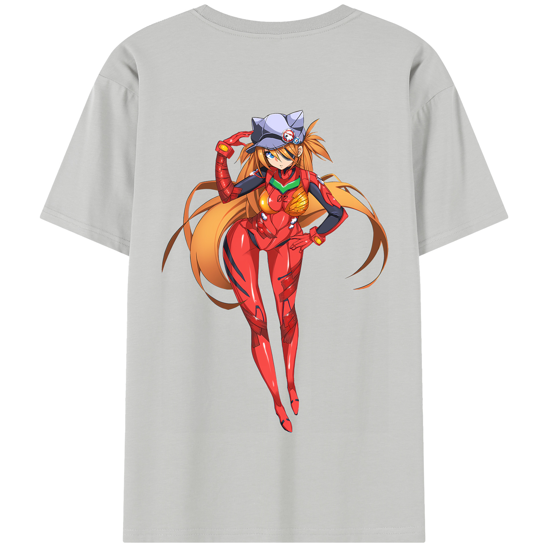 （画像用） EVA 新世紀エヴァンゲリオン 綿100％半袖Tシャツ（背面プリント）