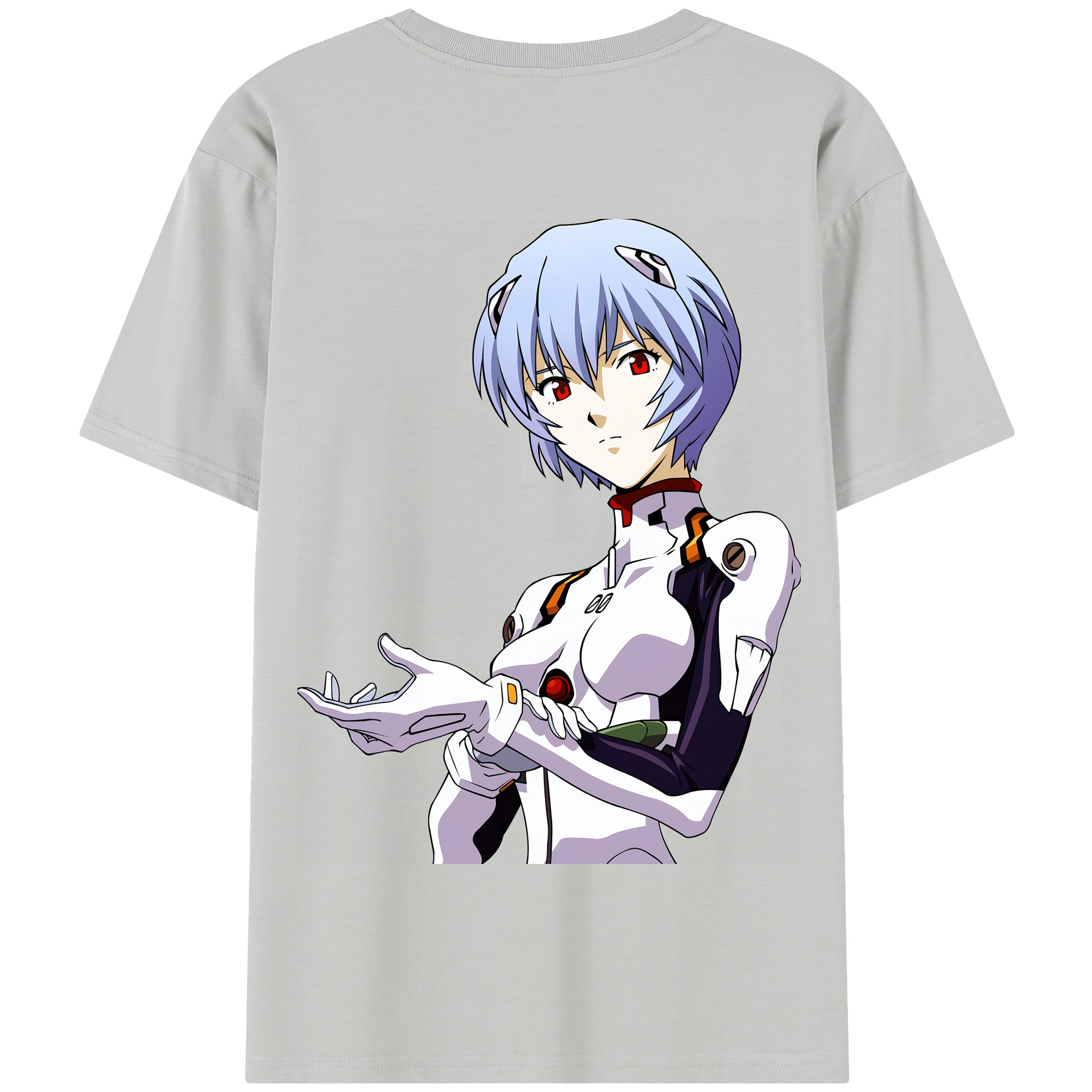 （画像用） EVA 新世紀エヴァンゲリオン 綿100％半袖Tシャツ（背面プリント）