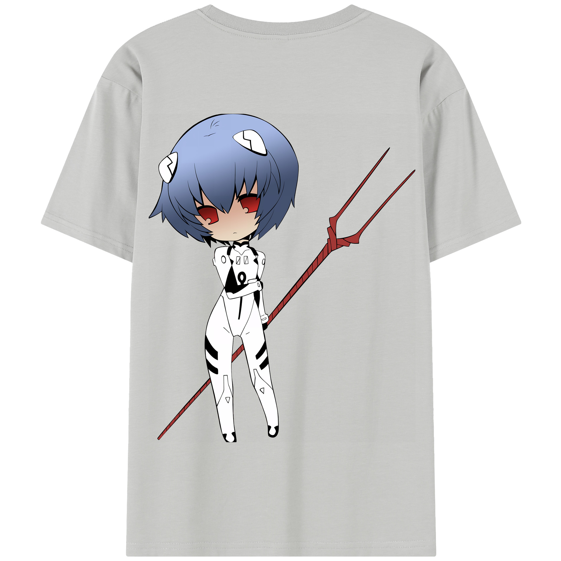 （画像用） EVA 新世紀エヴァンゲリオン 綿100％半袖Tシャツ（背面プリント）