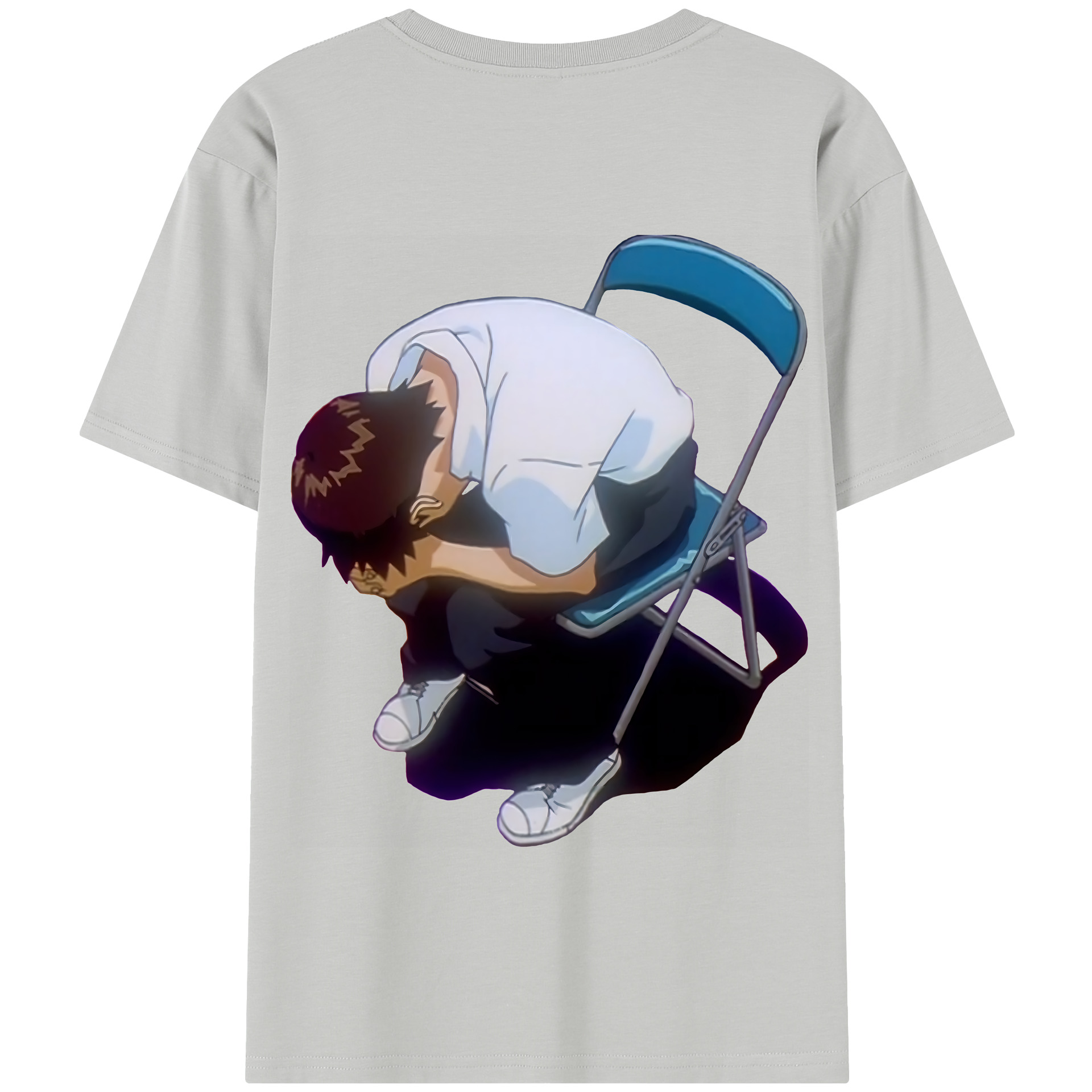 （画像用） EVA 新世紀エヴァンゲリオン 綿100％半袖Tシャツ（背面プリント）
