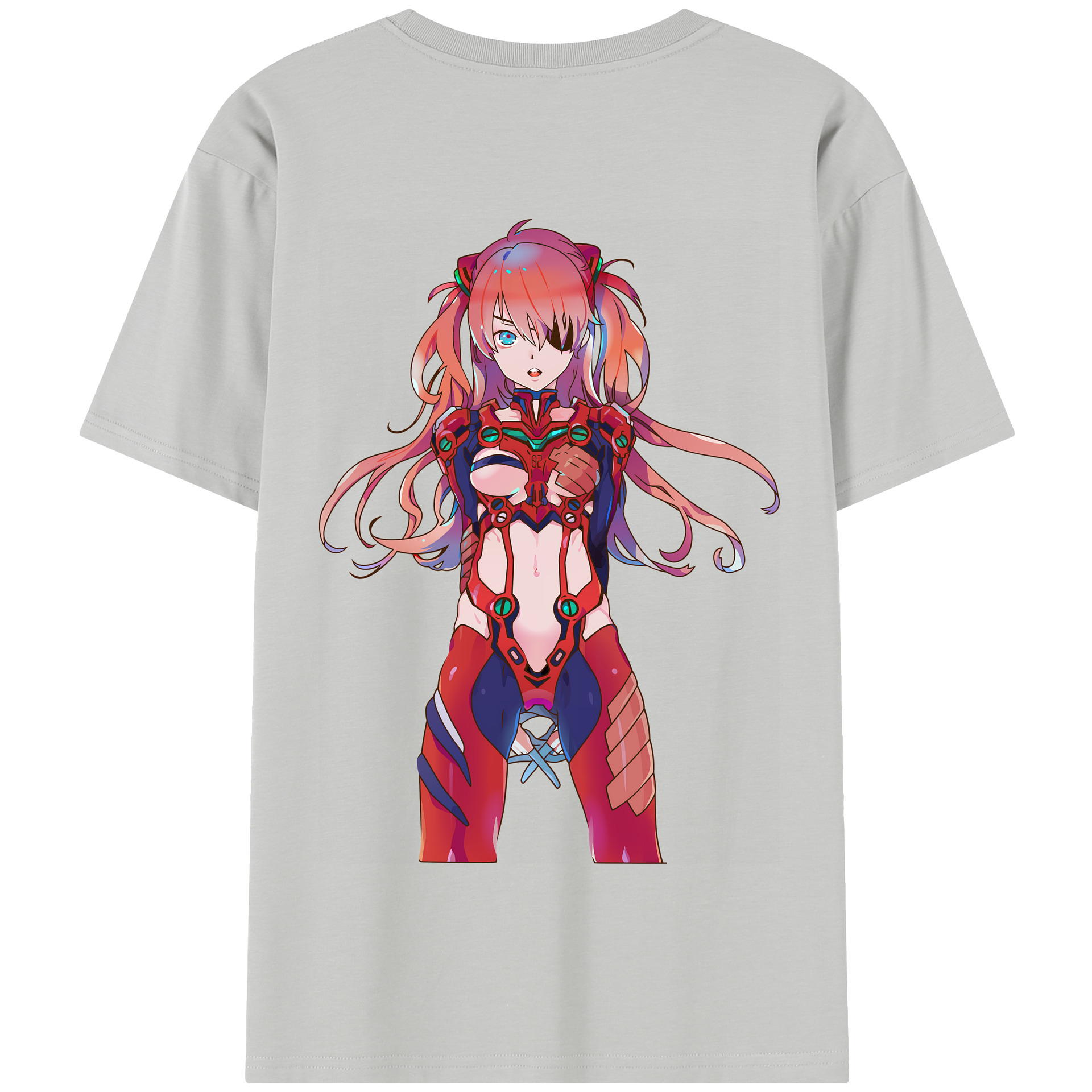 （画像用） EVA 新世紀エヴァンゲリオン 綿100％半袖Tシャツ（背面プリント）