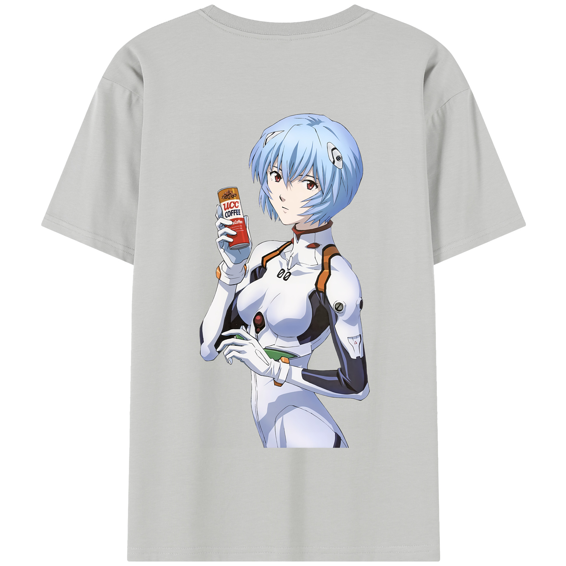 （画像用） EVA 新世紀エヴァンゲリオン 綿100％半袖Tシャツ（背面プリント）