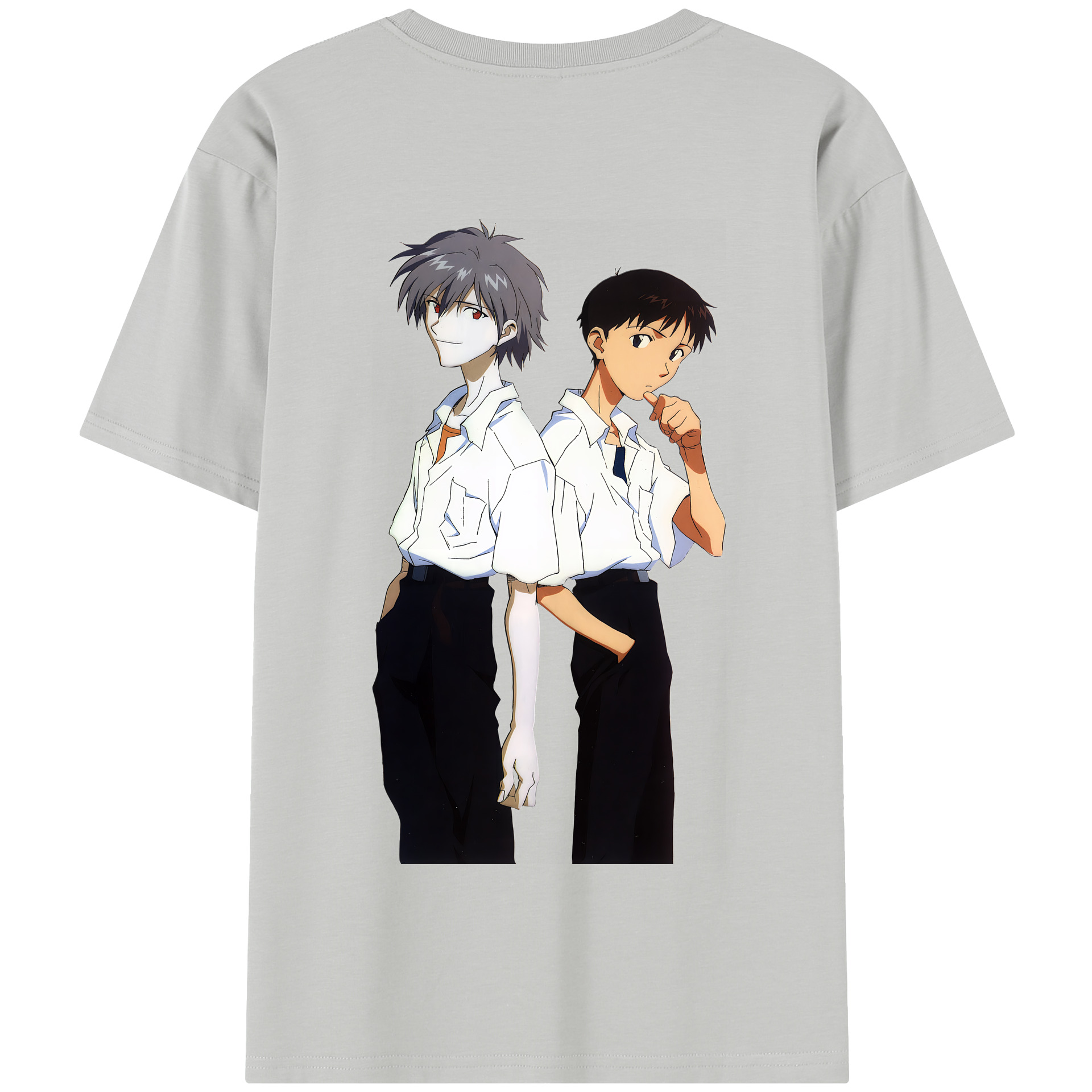（画像用） EVA 新世紀エヴァンゲリオン 綿100％半袖Tシャツ（背面プリント）