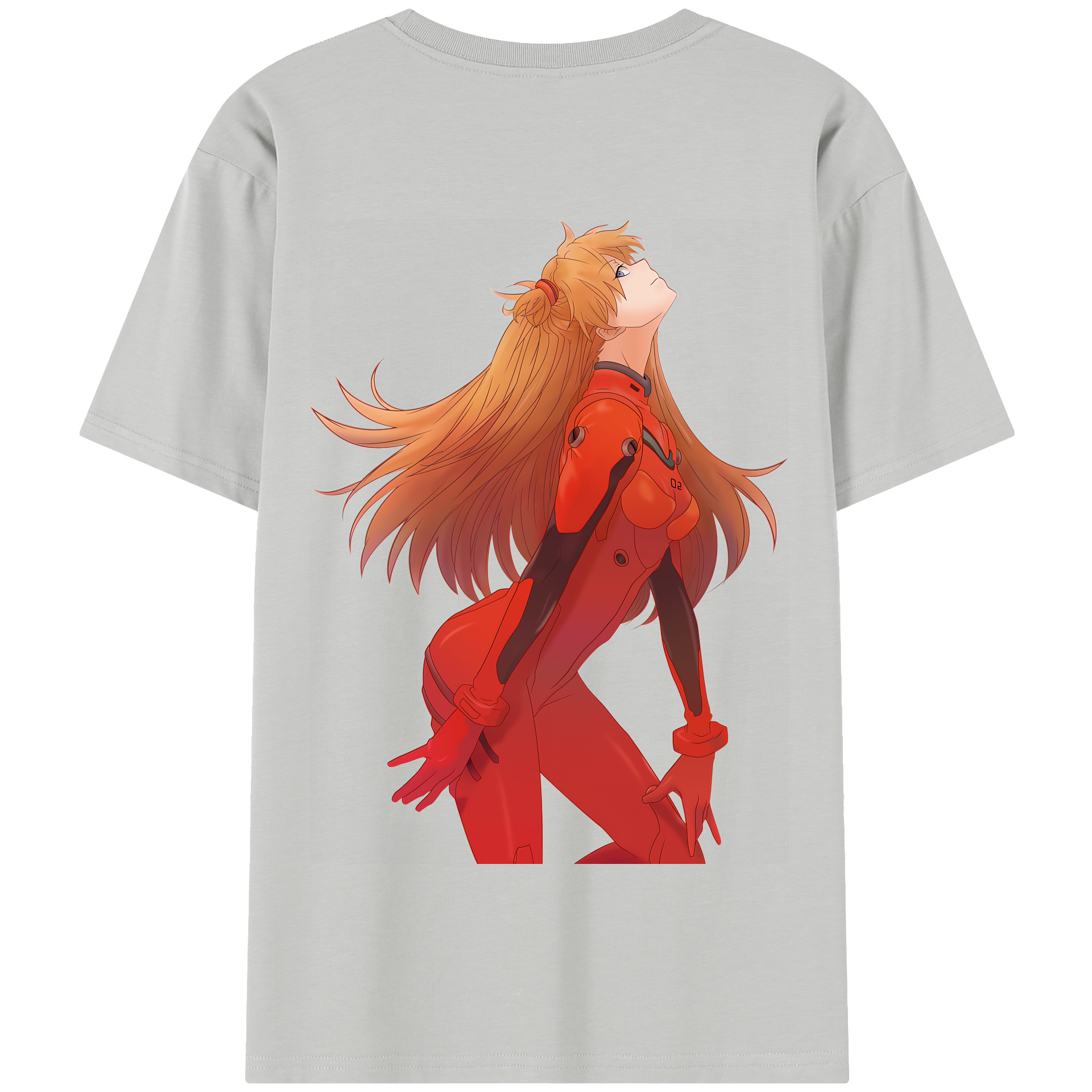 （画像用） EVA 新世紀エヴァンゲリオン 綿100％半袖Tシャツ（背面プリント）