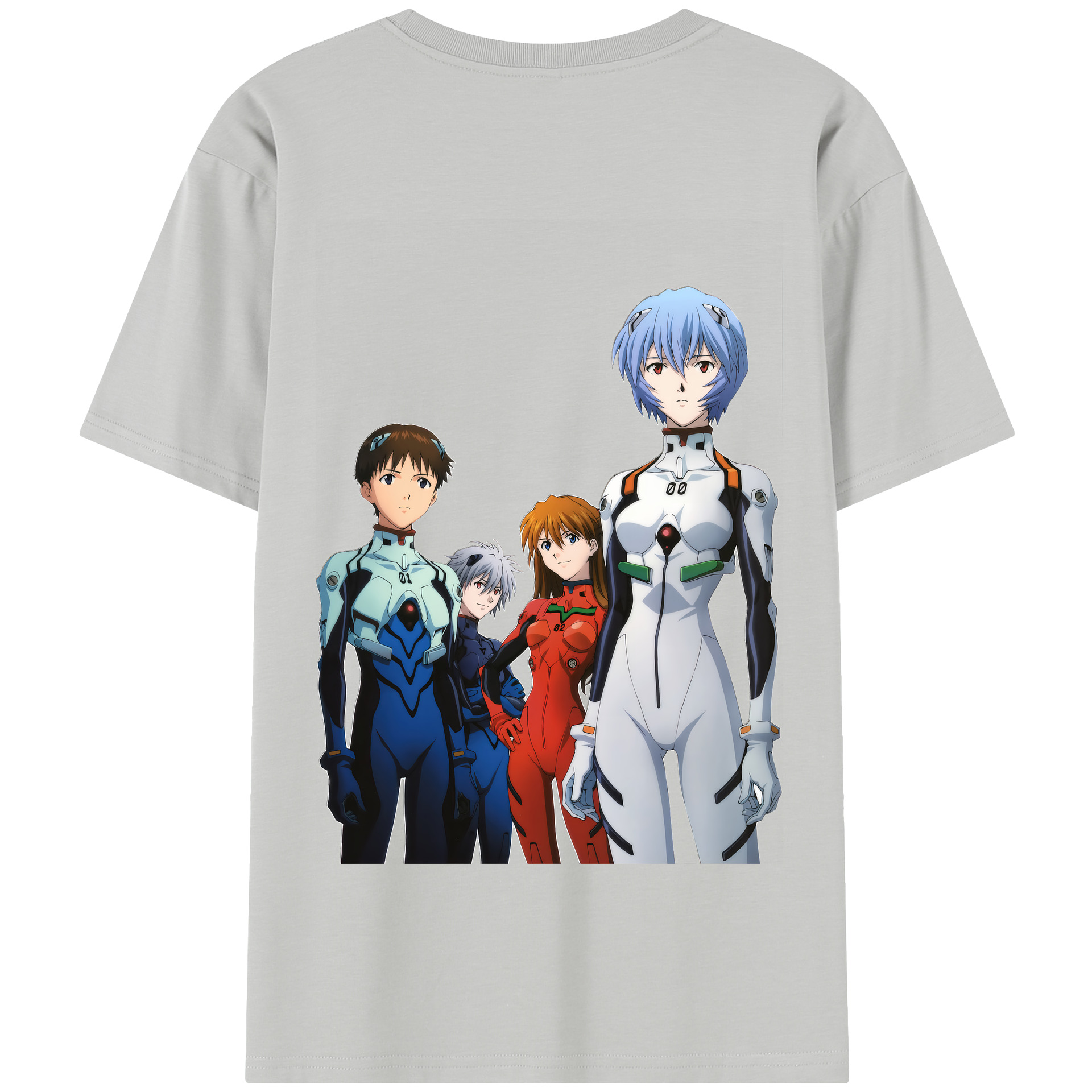 （画像用） EVA 新世紀エヴァンゲリオン 綿100％半袖Tシャツ（背面プリント）