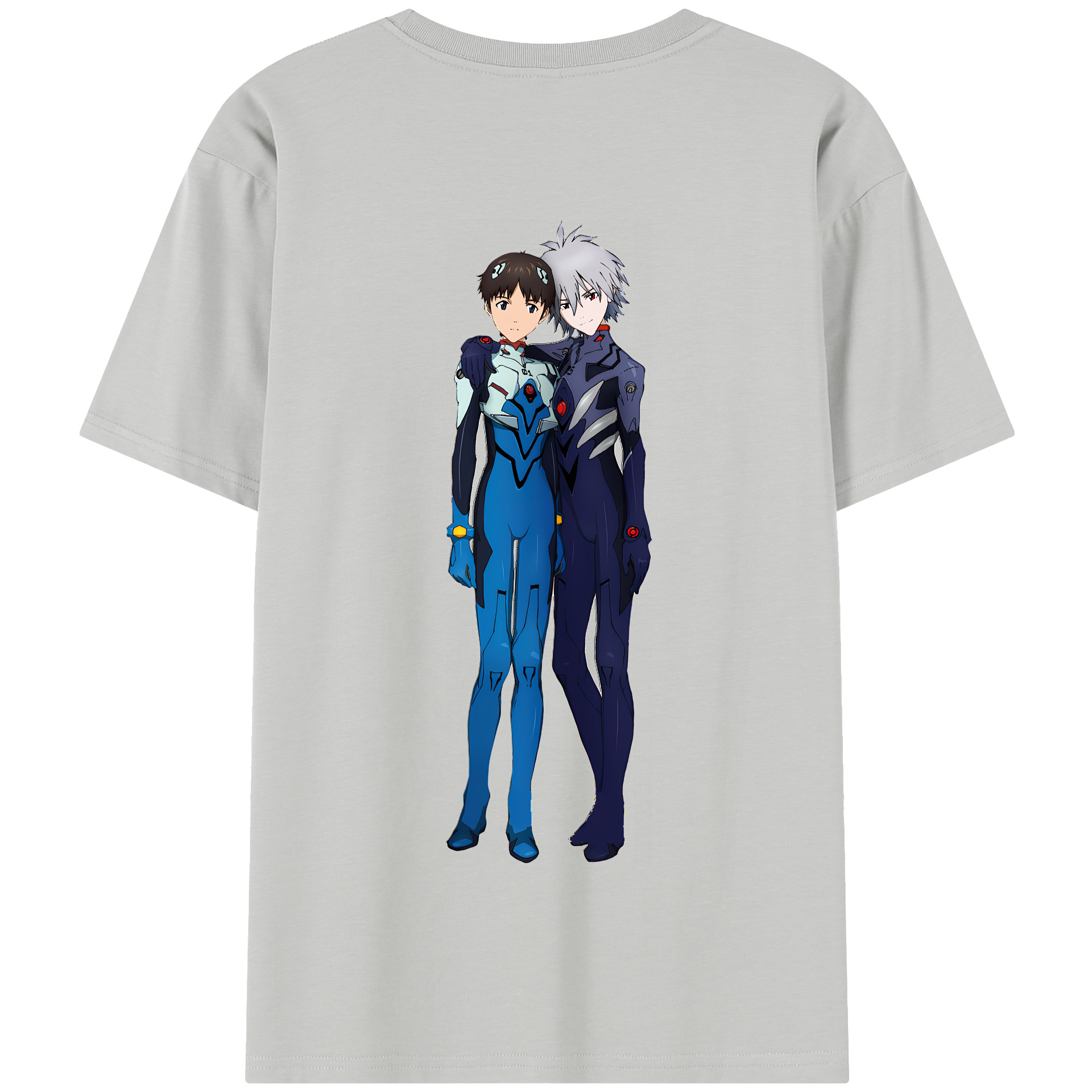 （画像用） EVA 新世紀エヴァンゲリオン 綿100％半袖Tシャツ（背面プリント）