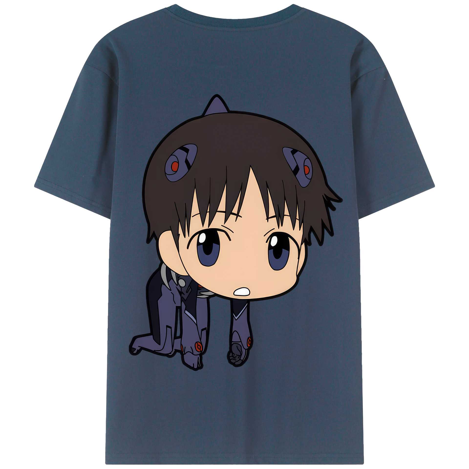 （画像用） EVA 新世紀エヴァンゲリオン 綿100％半袖Tシャツ（背面プリント）