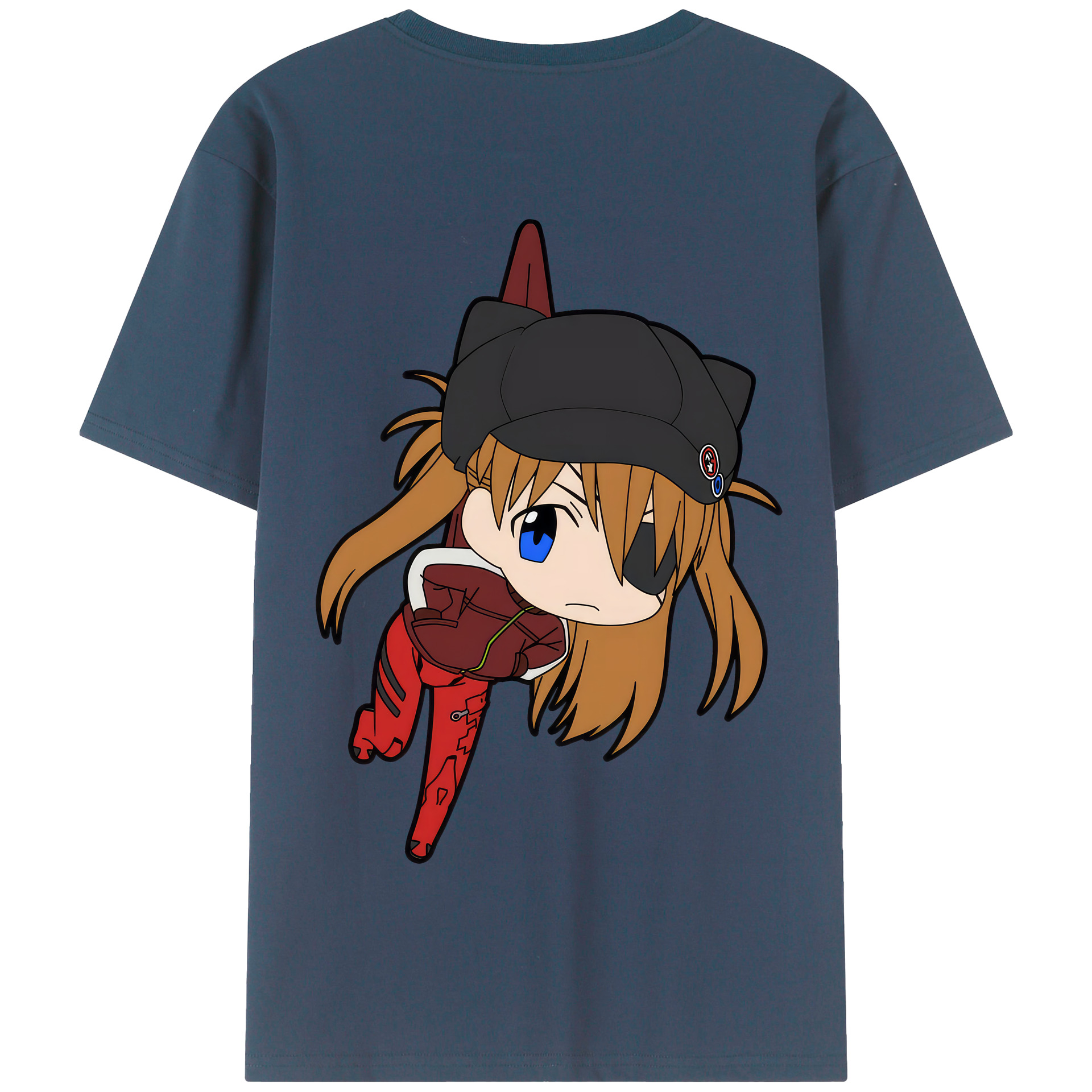 （画像用） EVA 新世紀エヴァンゲリオン 綿100％半袖Tシャツ（背面プリント）