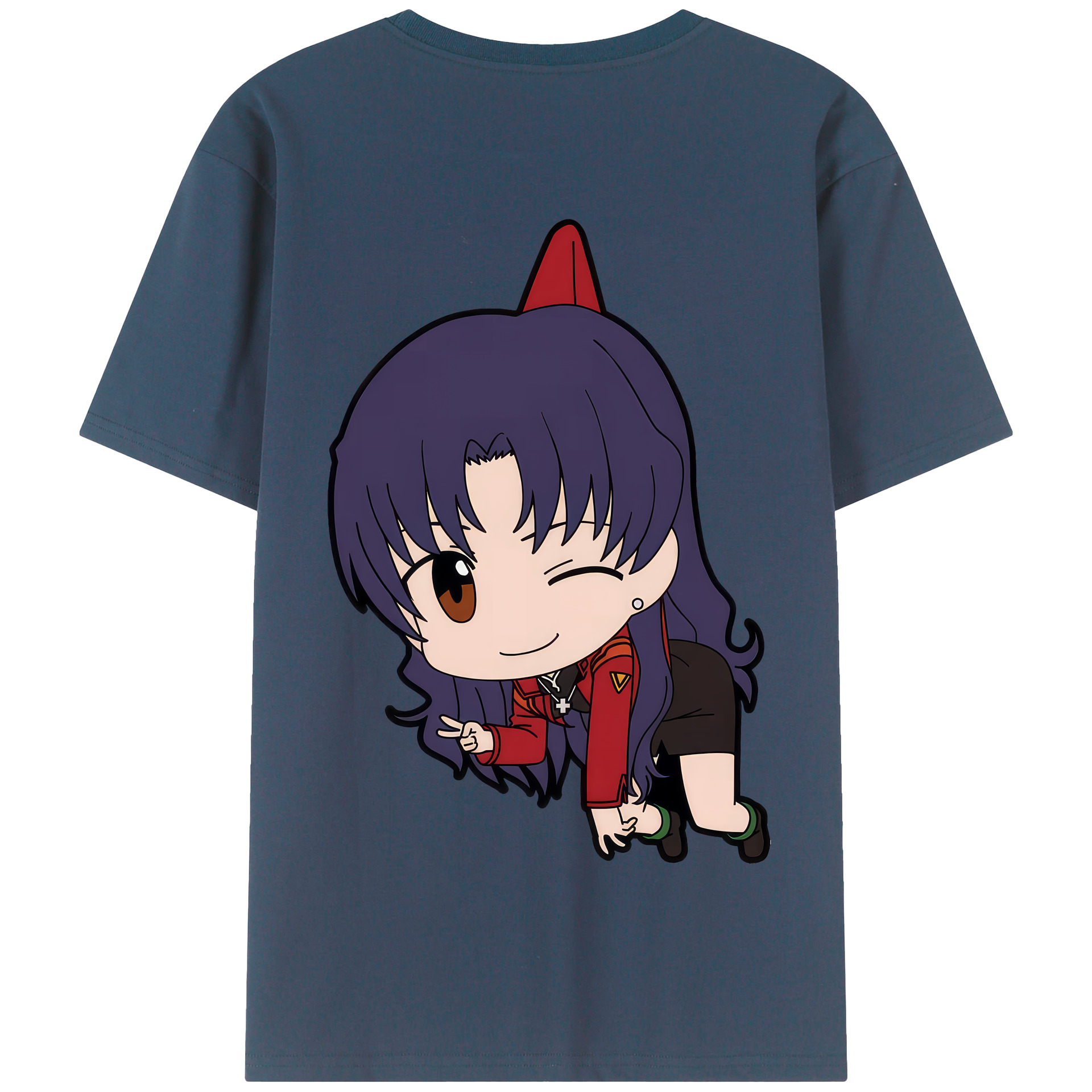 （画像用） EVA 新世紀エヴァンゲリオン 綿100％半袖Tシャツ（背面プリント）