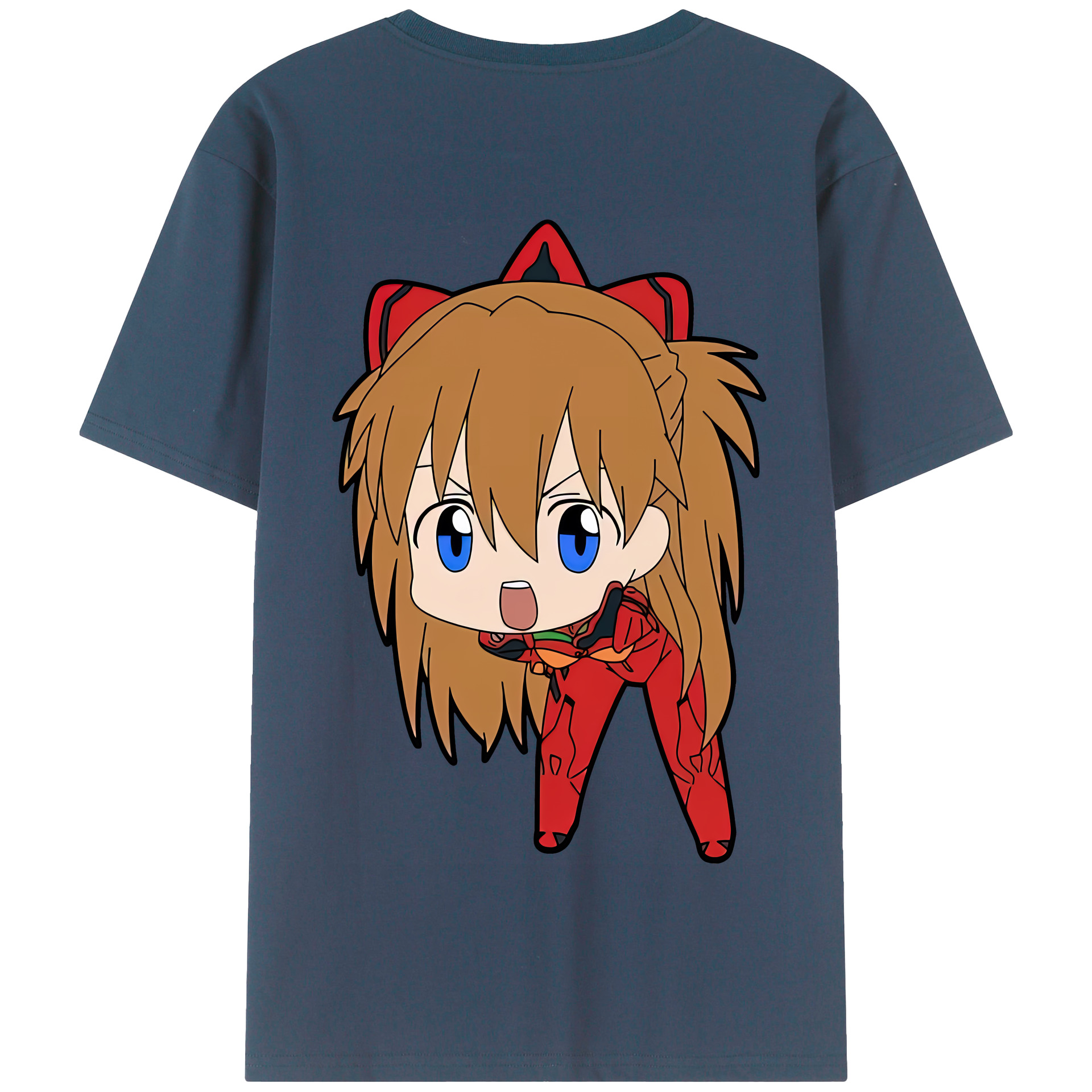 （画像用） EVA 新世紀エヴァンゲリオン 綿100％半袖Tシャツ（背面プリント）