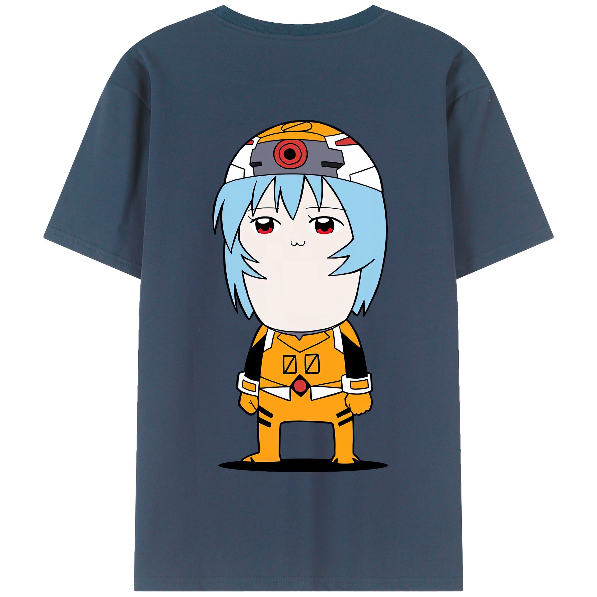 （画像用） EVA 新世紀エヴァンゲリオン 綿100％半袖Tシャツ（背面プリント）