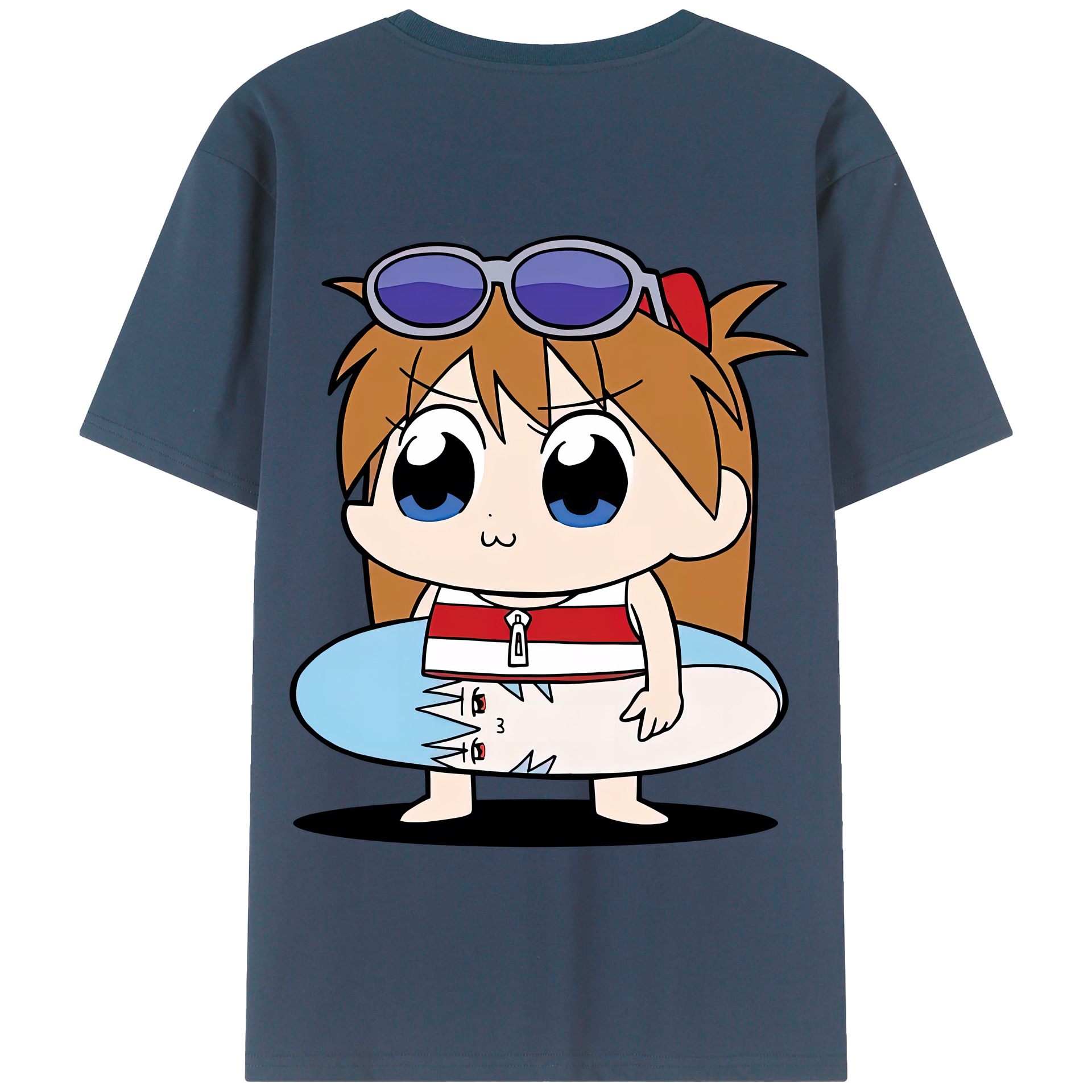 （画像用） EVA 新世紀エヴァンゲリオン 綿100％半袖Tシャツ（背面プリント）