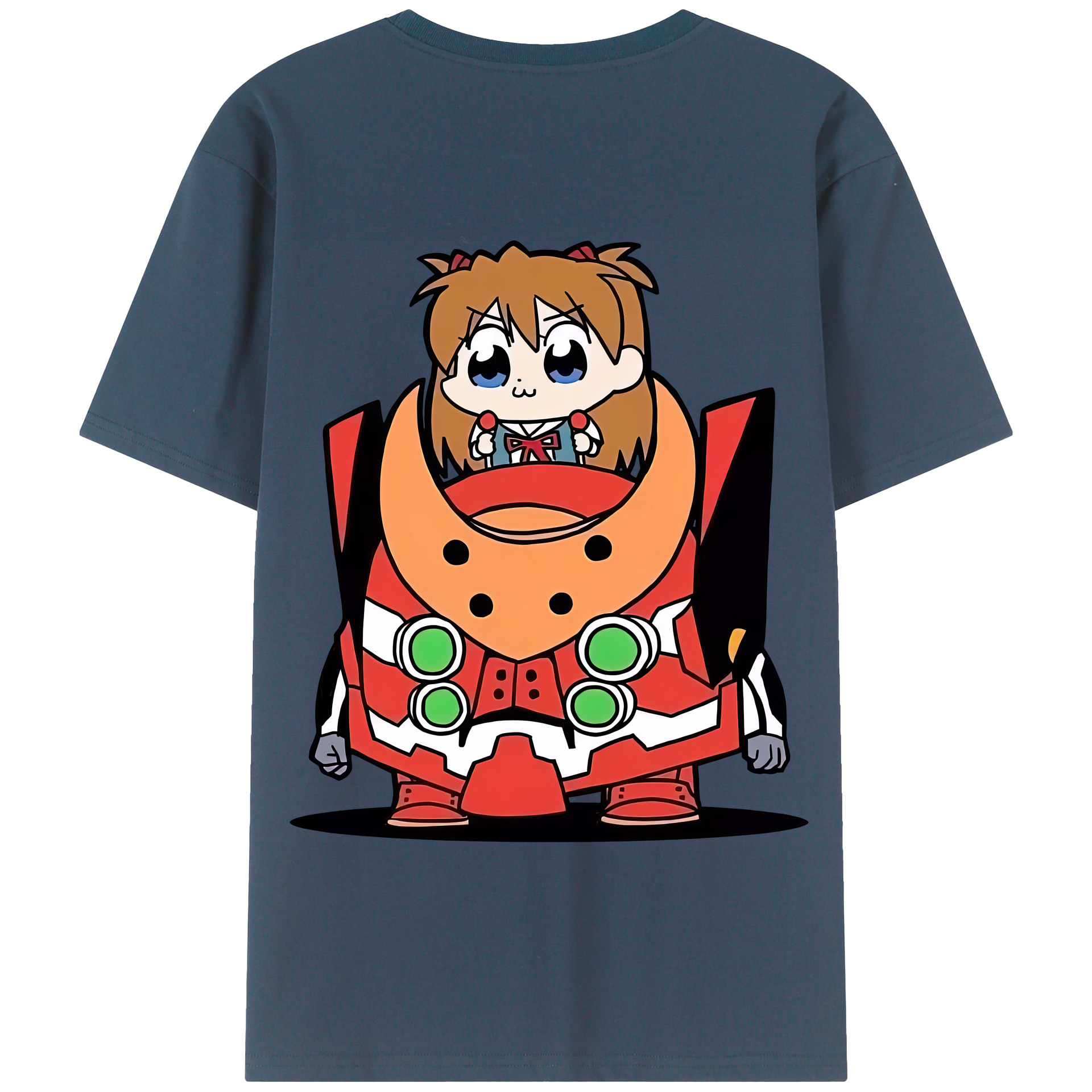 （画像用） EVA 新世紀エヴァンゲリオン 綿100％半袖Tシャツ（背面プリント）