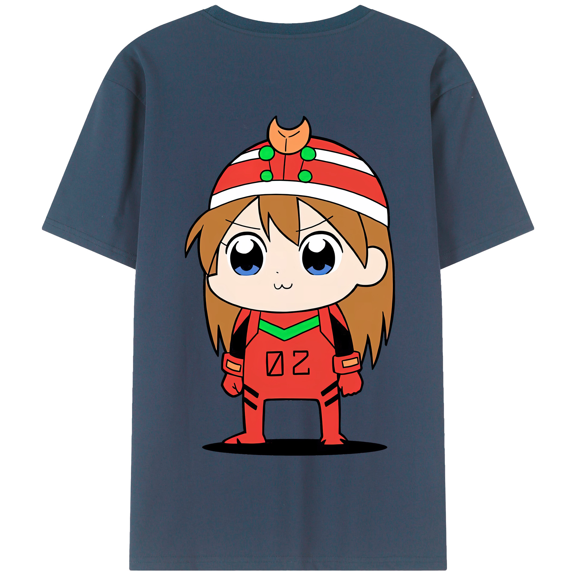 （画像用） EVA 新世紀エヴァンゲリオン 綿100％半袖Tシャツ（背面プリント）
