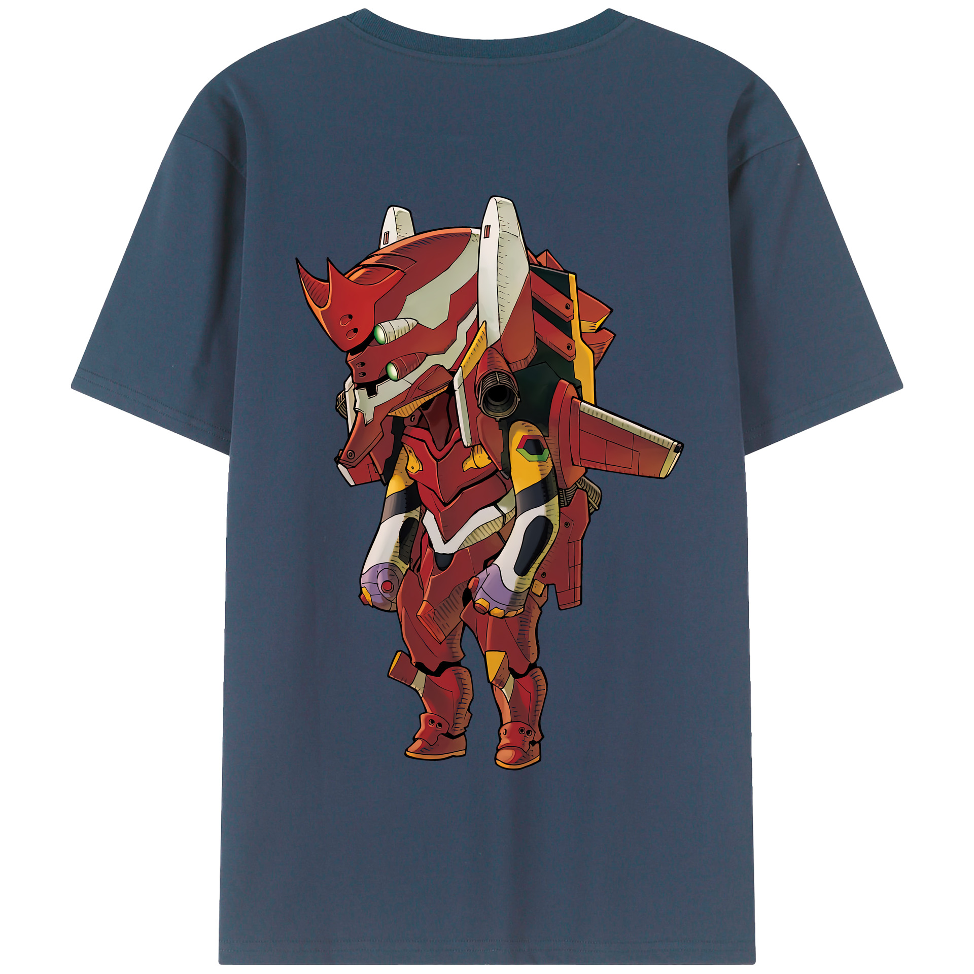（画像用） EVA 新世紀エヴァンゲリオン 綿100％半袖Tシャツ（背面プリント）